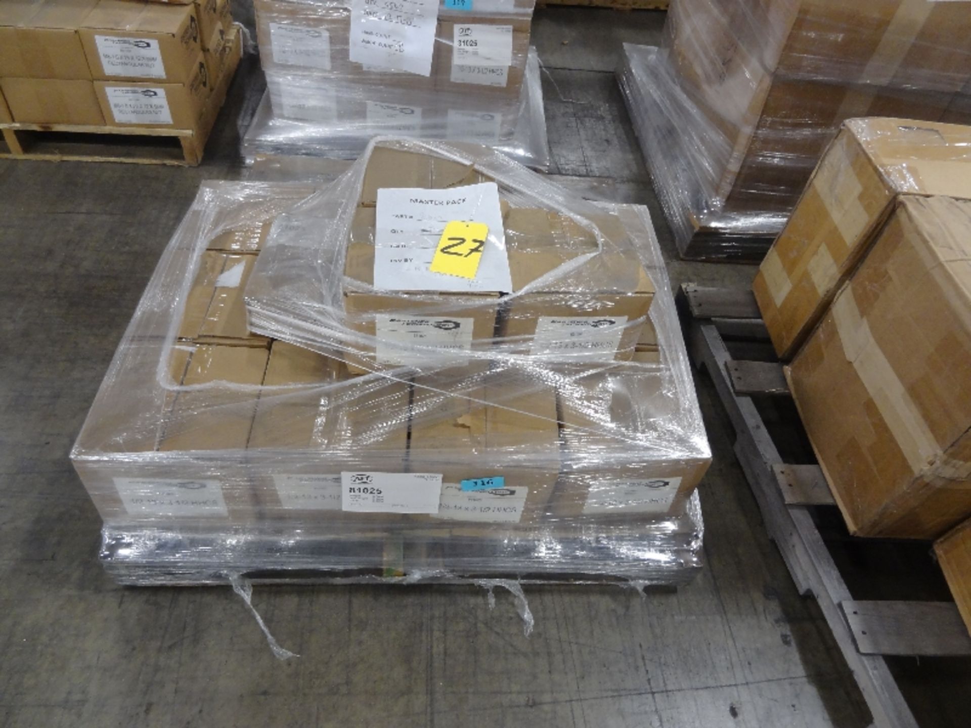 Pallet of New 1/2''-13 x 3-1/2'' HHCS Bolts (Fastern Technology)