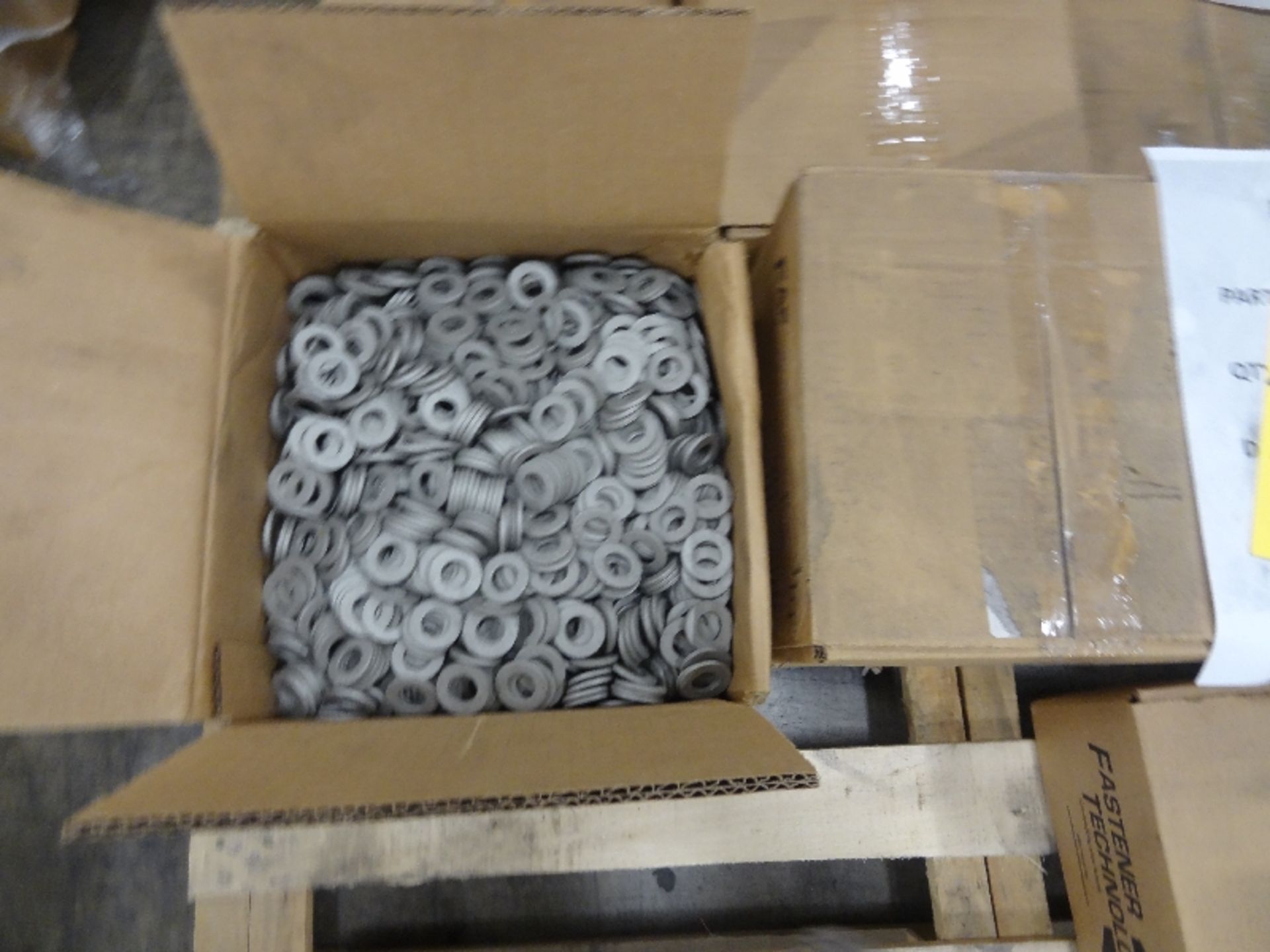 Pallet of New Boxes of 1/2'' x 1.062 x .095 Flat Washers (Hardened) (Fastener Technology) - Image 2 of 3