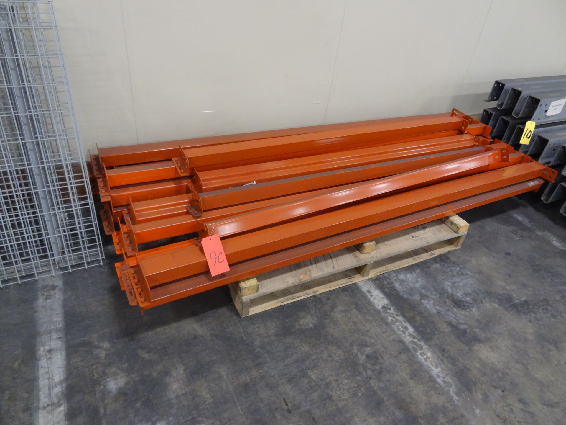 8' Pallet Rack Beams (Lot of 14 Units)