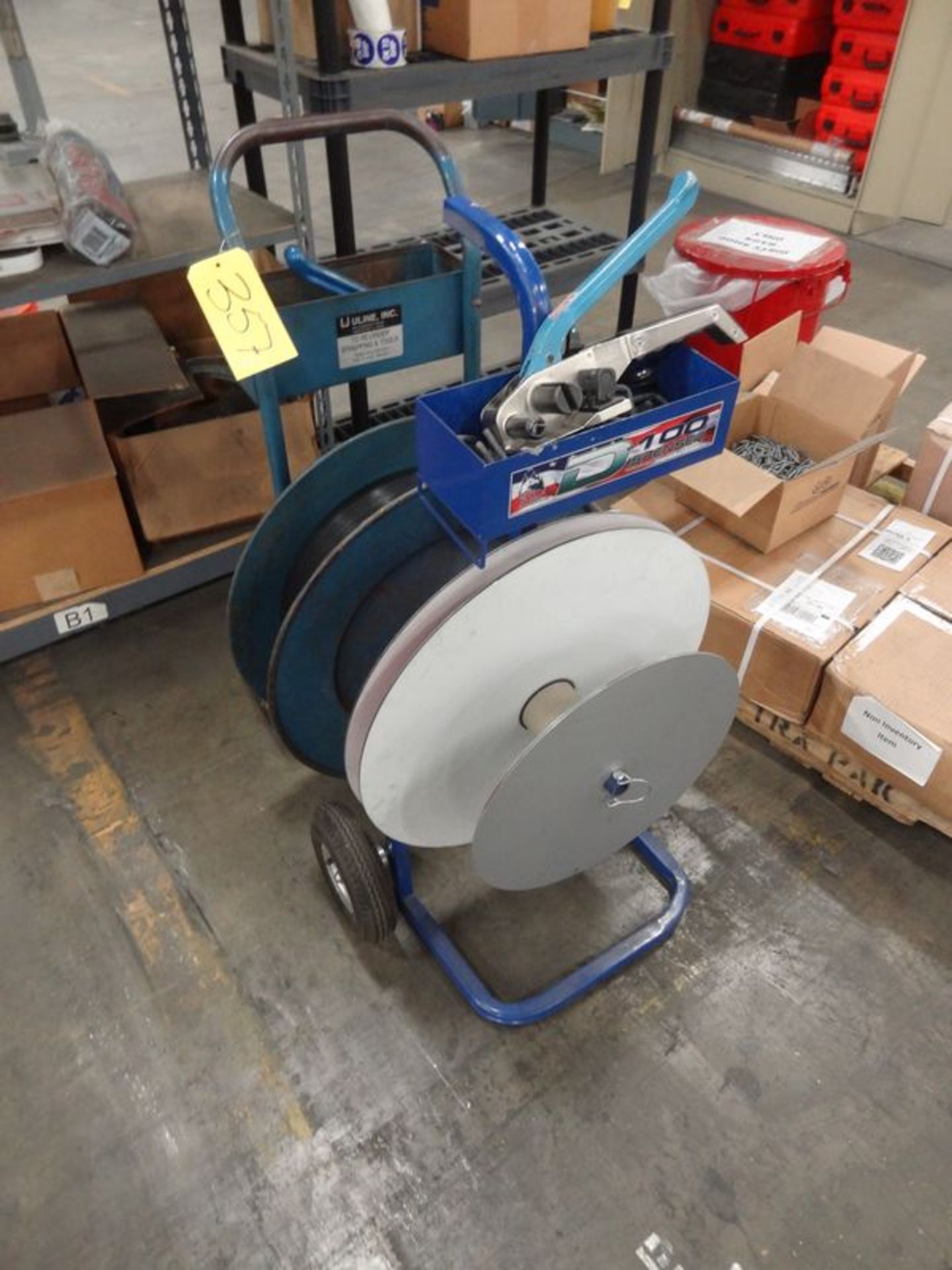 Pallet Banding Cart & Crimp Tool