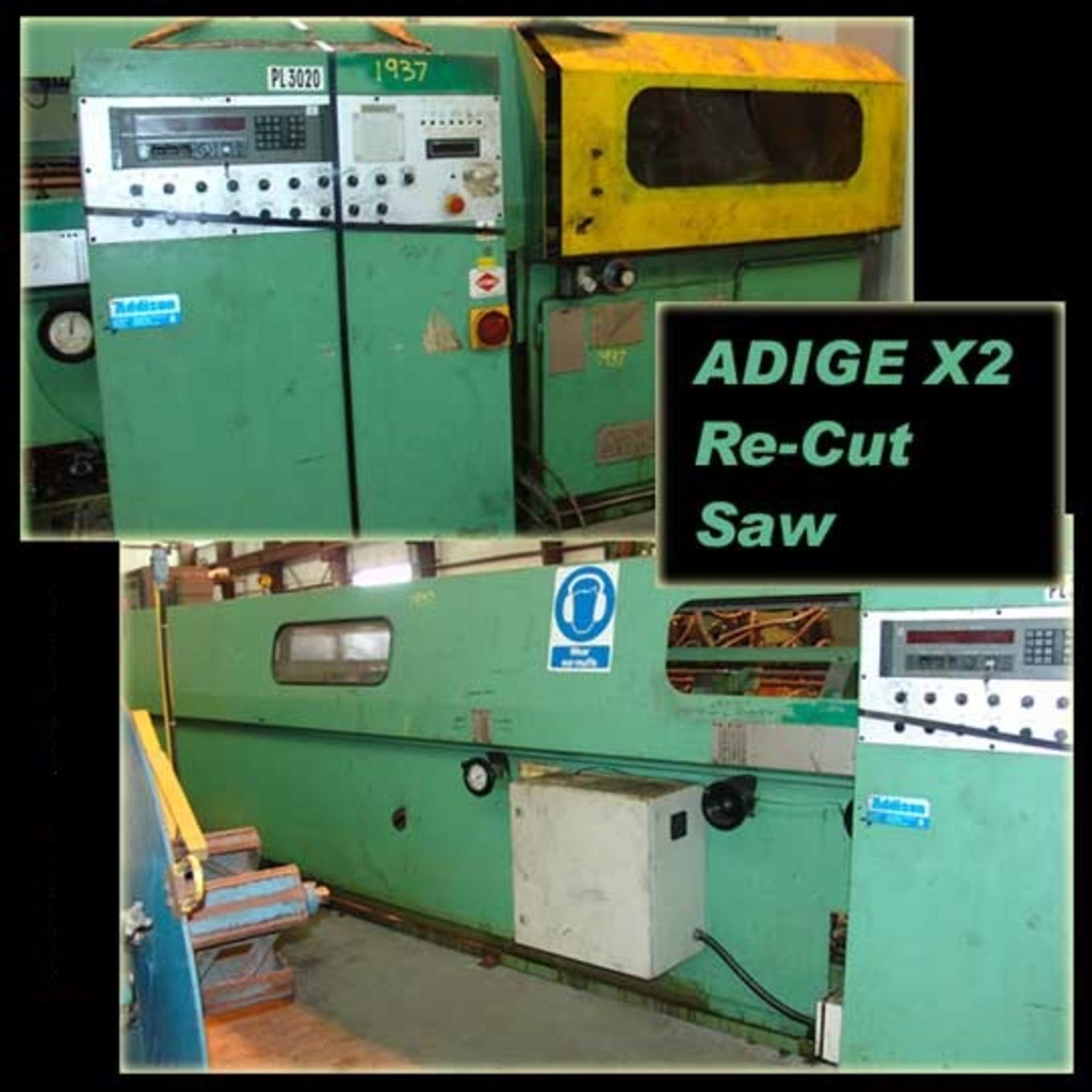 ADIGE #X2 Tube & Bar Cut-Off Saw