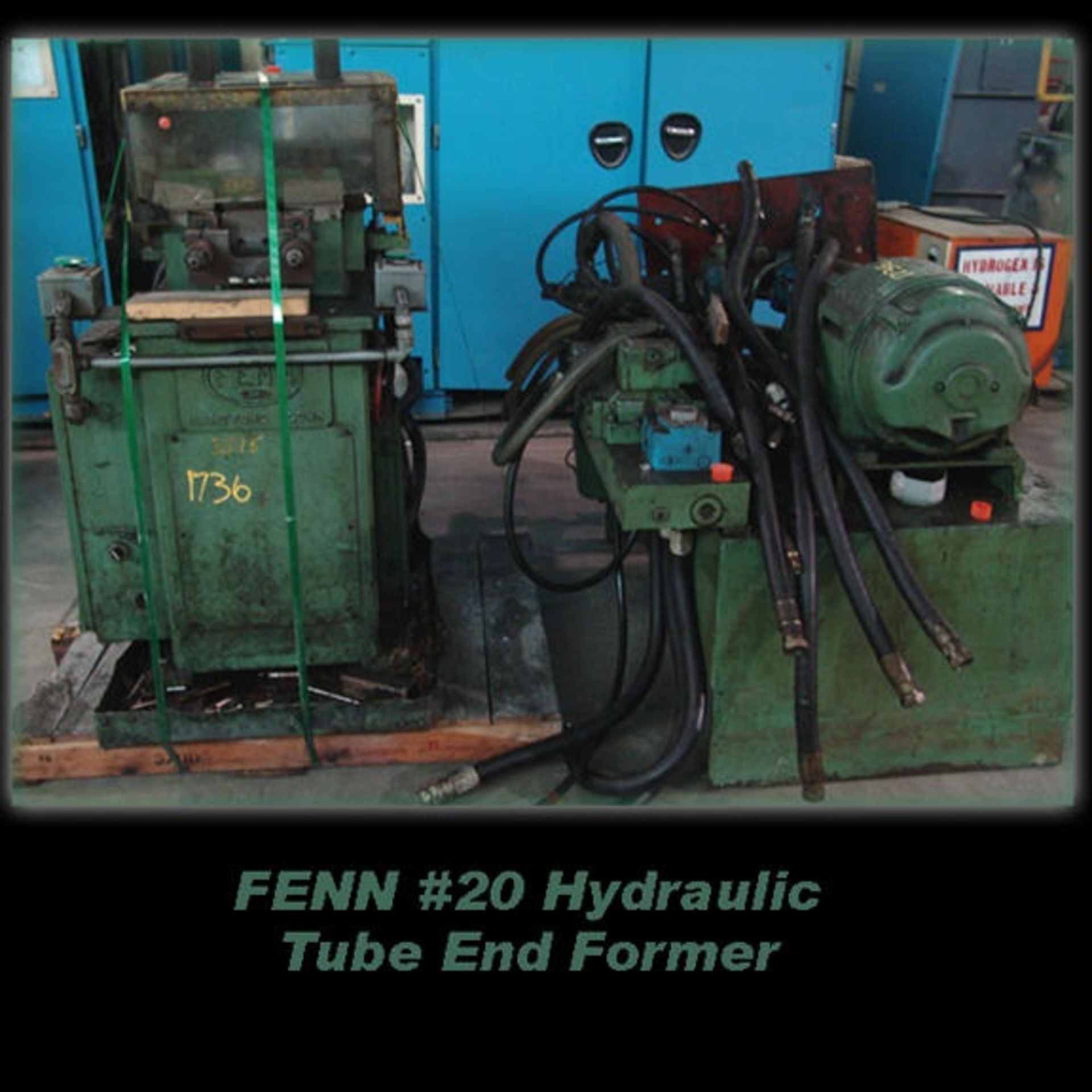 FENN #20 Hydraulic Tube End Former