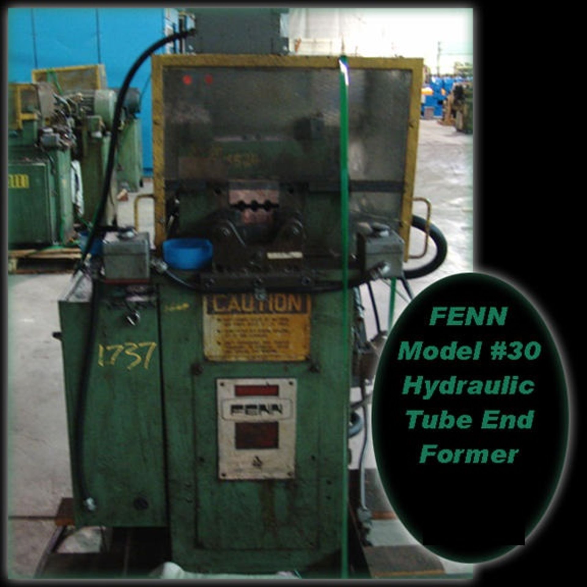 FENN #30 Hydraulic Tube End Former