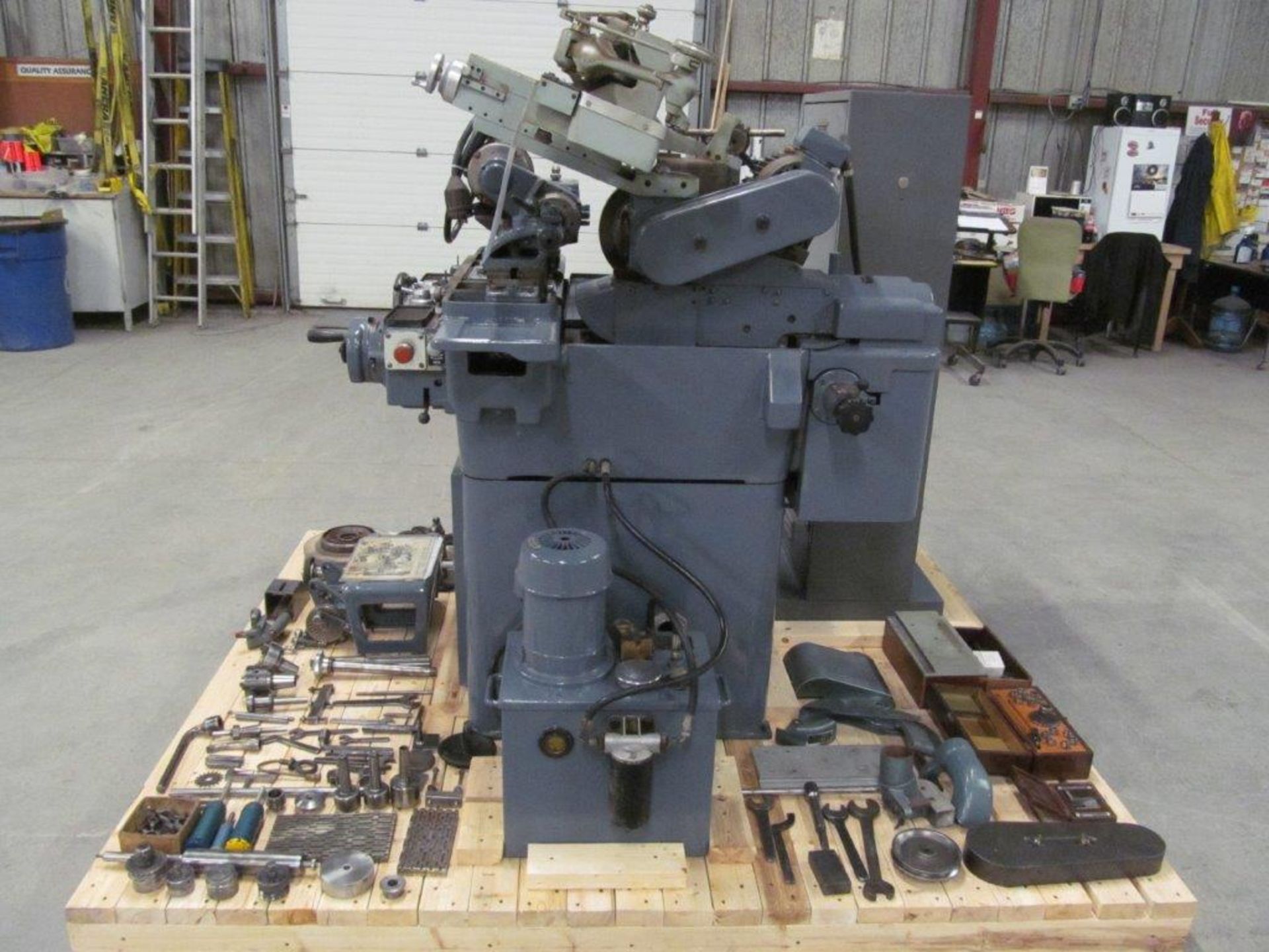 MYFORD HIGH PRECISION CYLINDRICAL GRINDER MODEL MG12-HP/HPC, S/N: 118222, ELECTRICS: 575V / 3PH / - Image 4 of 9