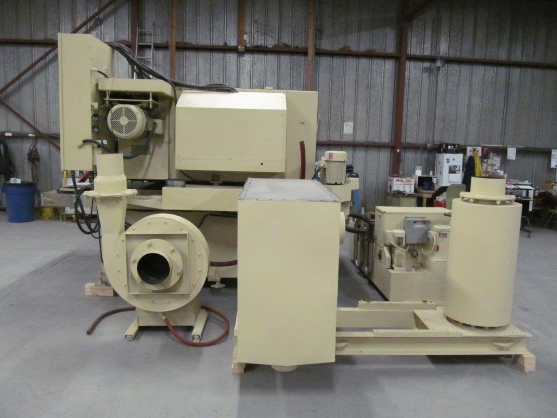TIMESAVER MODEL 237-2CMPLW, S/N: 19989, 36" WIDE MATERIAL WET TYPE, ELECTRICS: 575 V / 3PH / 60C, - Image 4 of 14