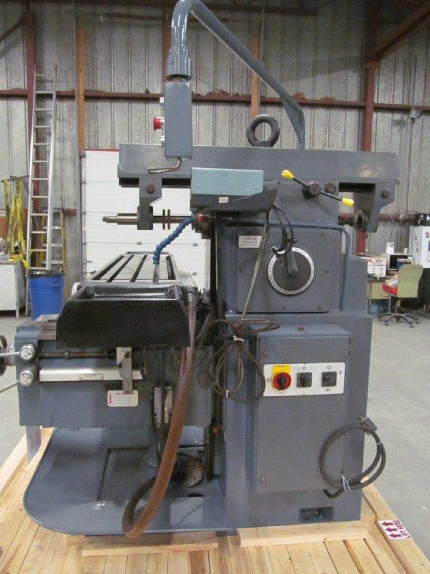 LAGUN UNIVERSAL MILLING MACHINE MODEL FU2A-LA, S/N: 28153463, TABLE: 13-1/2" X 55", ELECTRICS: - Image 4 of 13