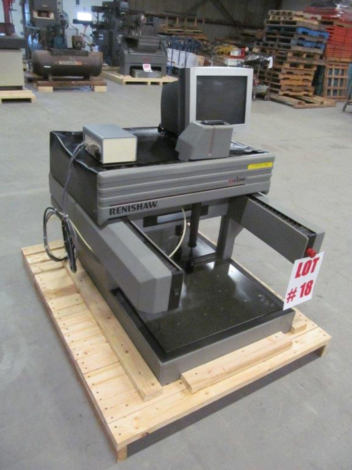 RENISHAW CYCLONE (ENGLAND) HIGH PRECISION PROBE MACHINE, S/N: Q29728, CONDITION UNKNOWN