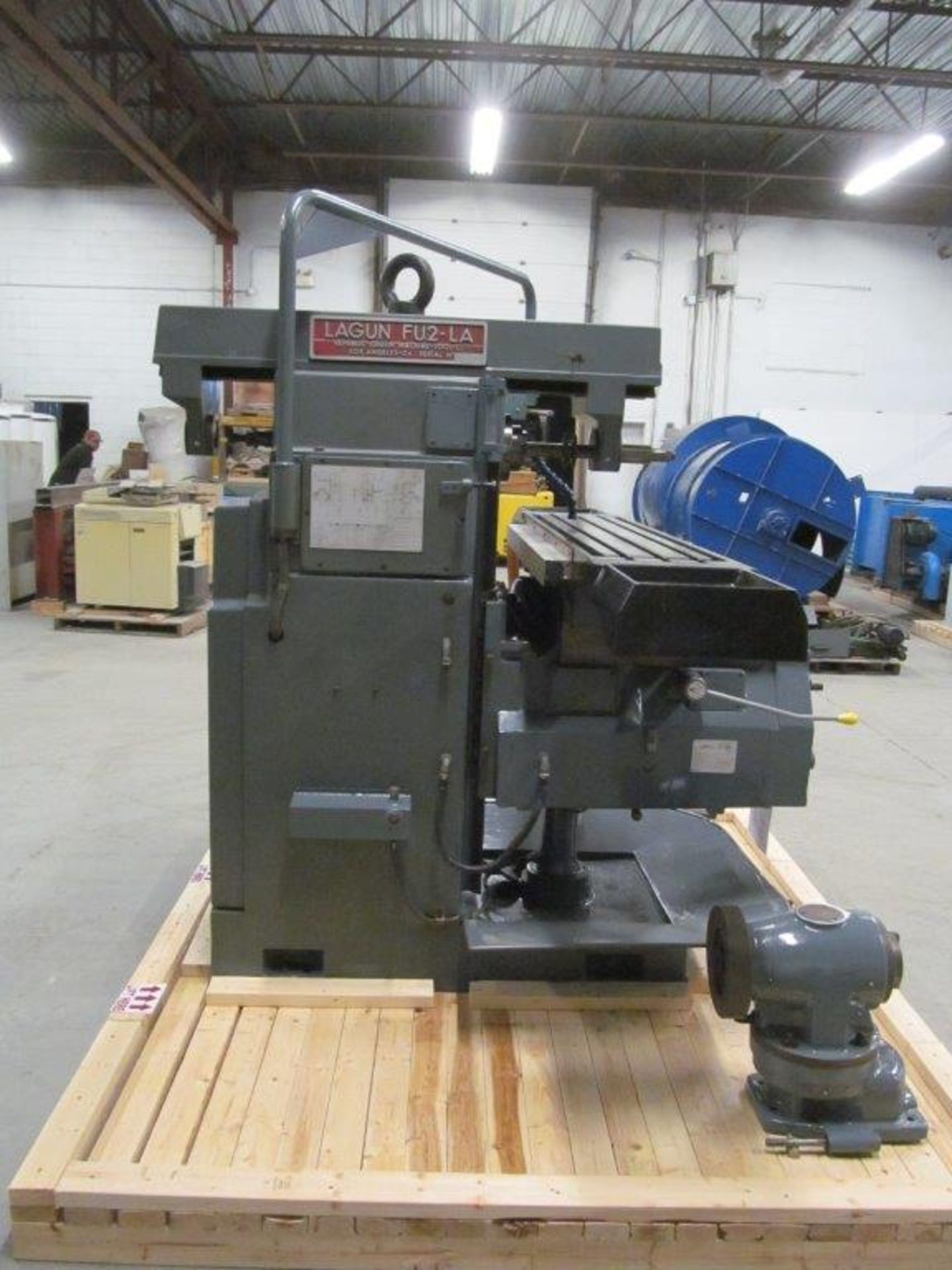 LAGUN UNIVERSAL MILLING MACHINE MODEL FU2A-LA, S/N: 28153463, TABLE: 13-1/2" X 55", ELECTRICS: - Image 8 of 13