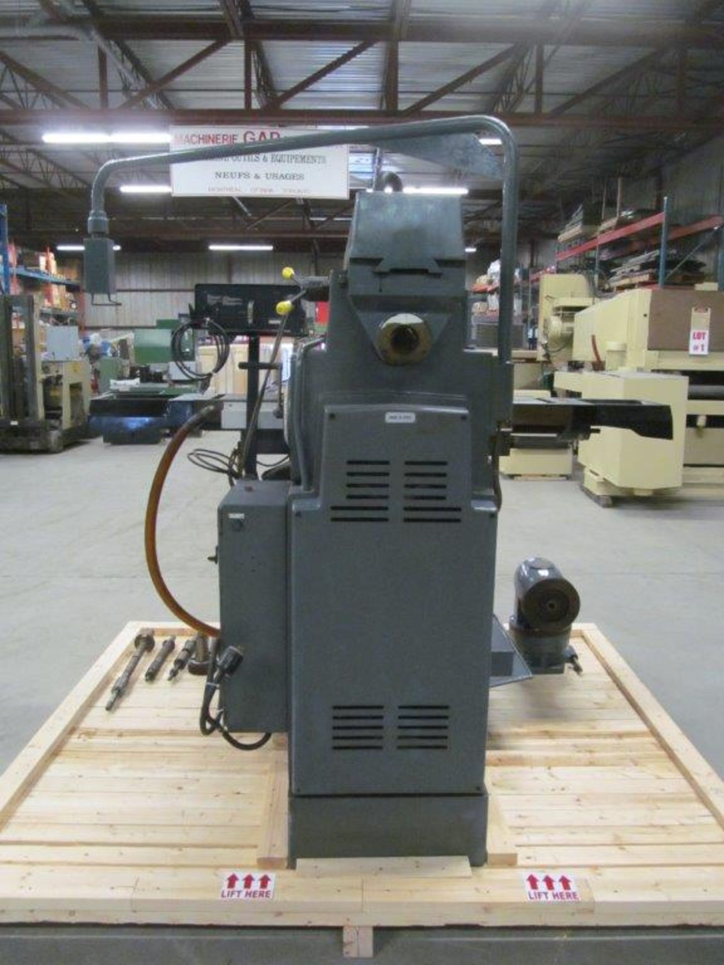 LAGUN UNIVERSAL MILLING MACHINE MODEL FU2A-LA, S/N: 28153463, TABLE: 13-1/2" X 55", ELECTRICS: - Image 6 of 13