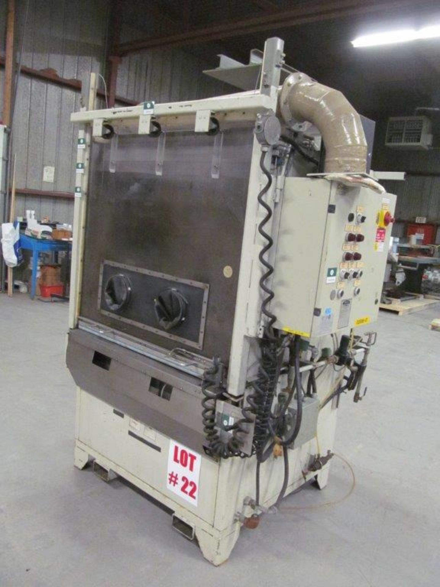 CLEANING SPRAY BOOTH MODEL MC98-062, ELECTRICS: 575V / 3PH / 60C, CONDITION UNKNOWN - Image 3 of 11