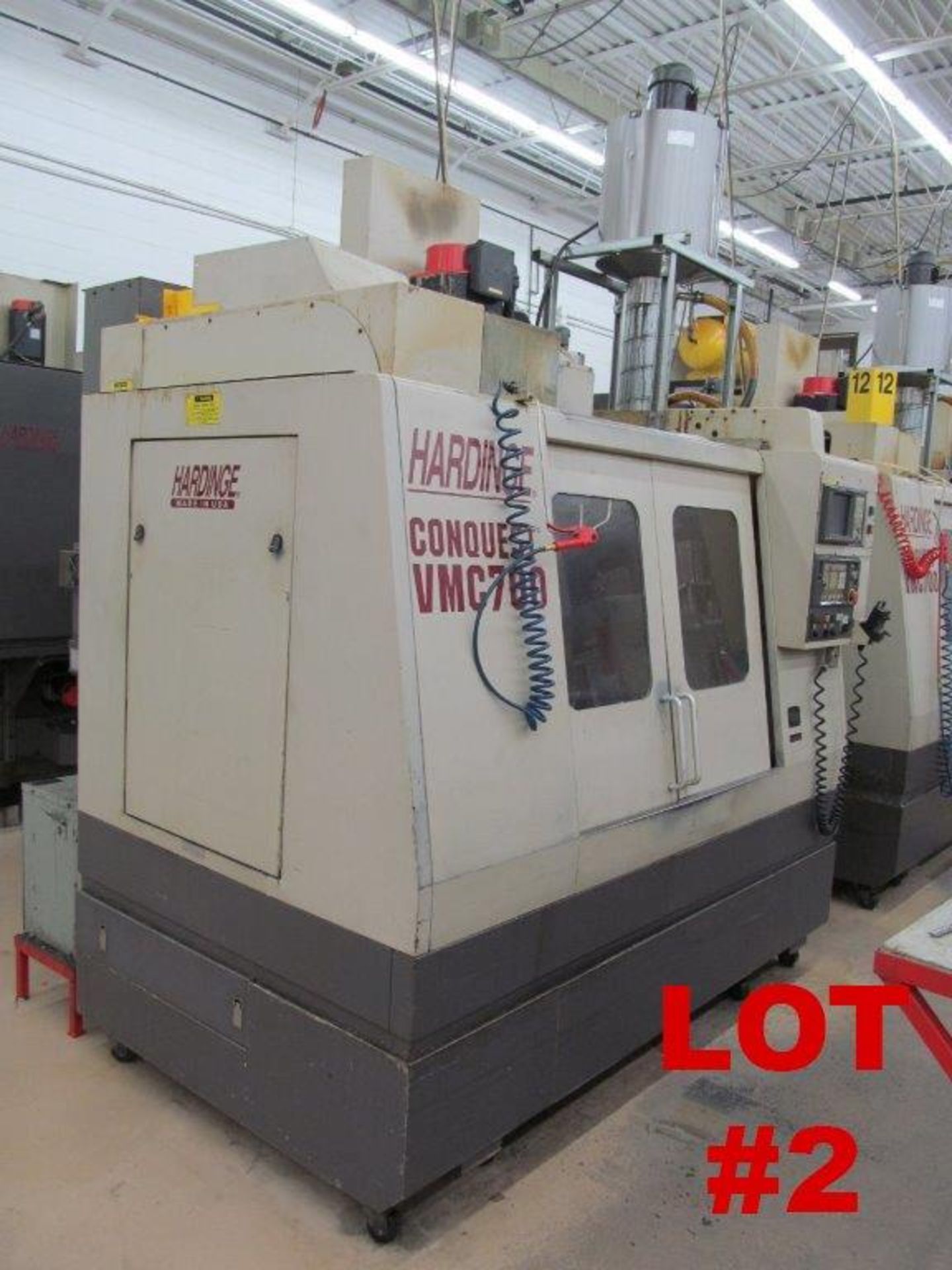 HARDINGE CONQUEST VMC 700 (MFG. IN USA) FANUC 18M CNC CONTROL