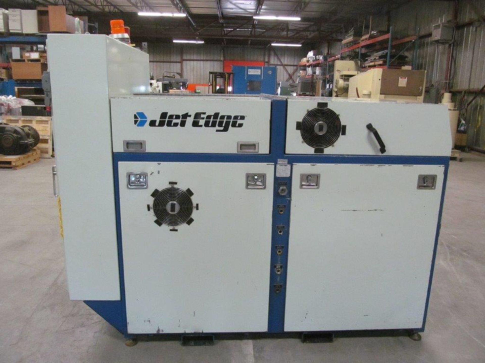 JET EDGE HIGH PRESSURE WATER PUMP MODEL: 55-150, MOTOR 150 HP, YEAR OF MFG: 2000, S/N: 1394094, - Image 5 of 22