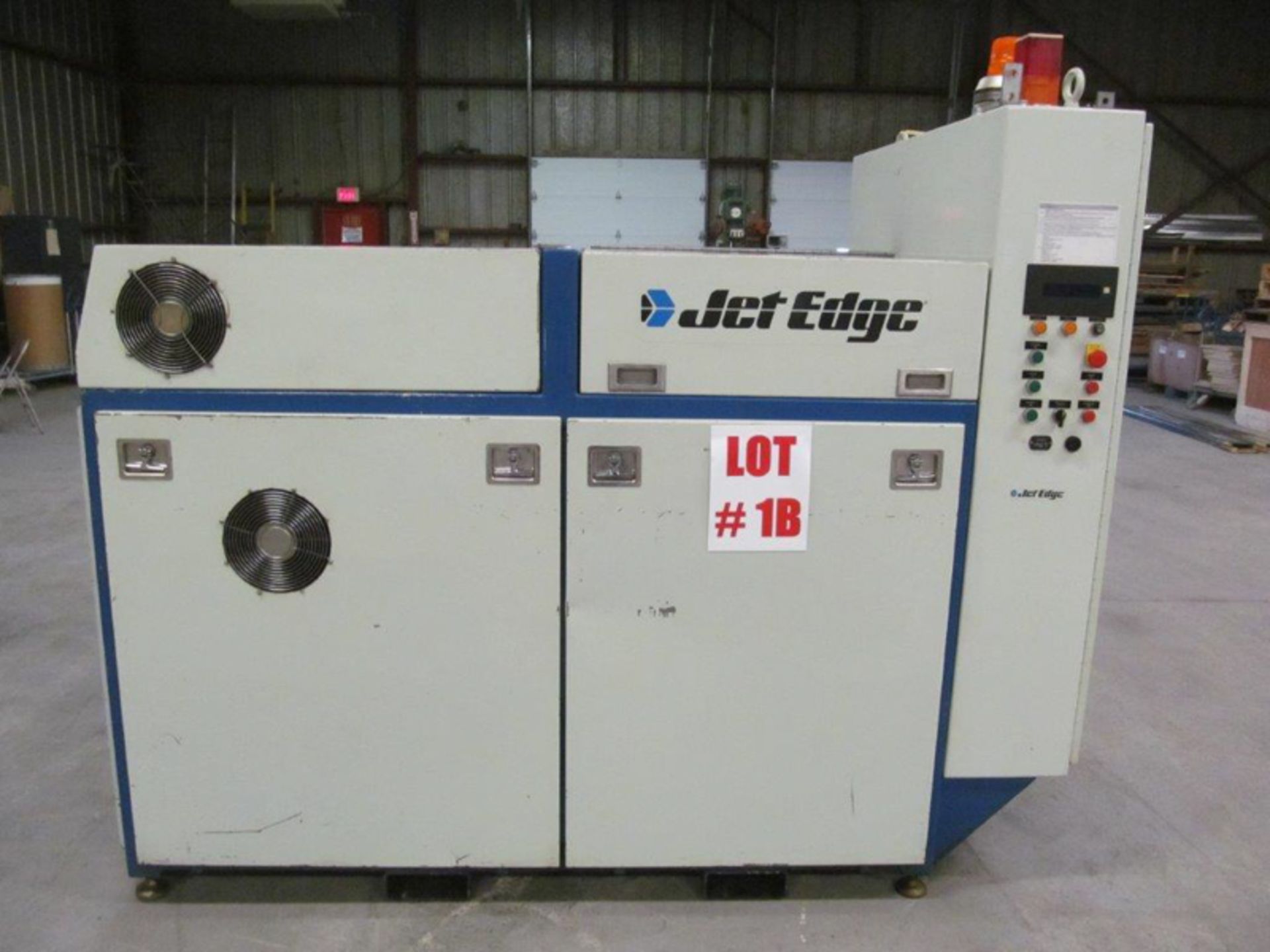 JET EDGE HIGH PRESSURE WATER PUMP MODEL: 55-150, MOTOR 150 HP, YEAR OF MFG: 2000, S/N: 1394094,