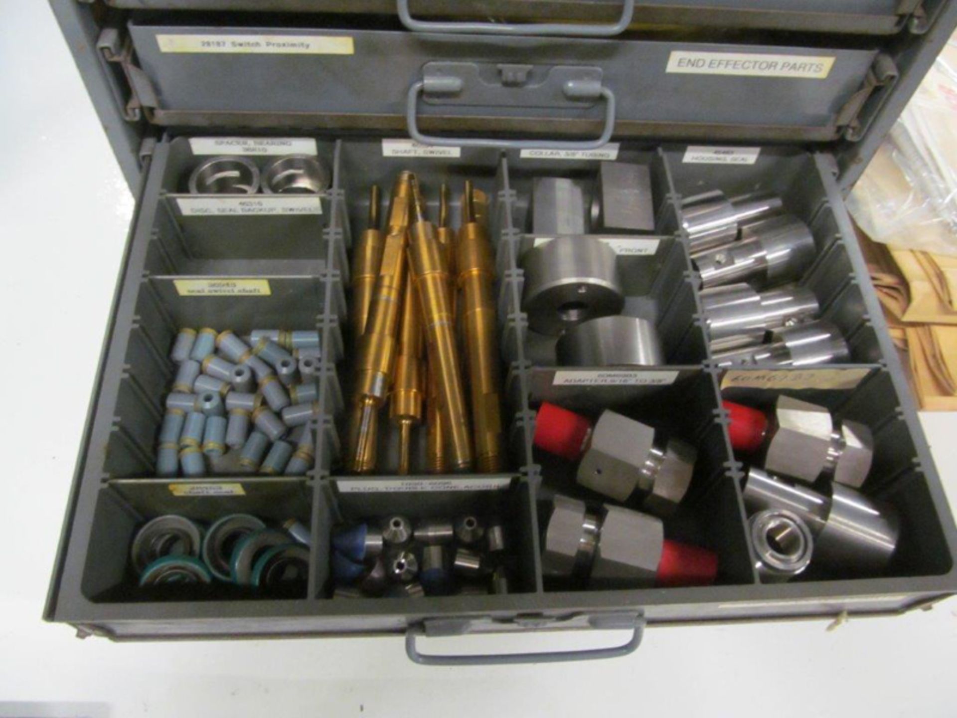 LARGE ASSORTMENT OF SPARE PARTS FOR PUMPS + LOT #1A, ETC.. - Image 17 of 18