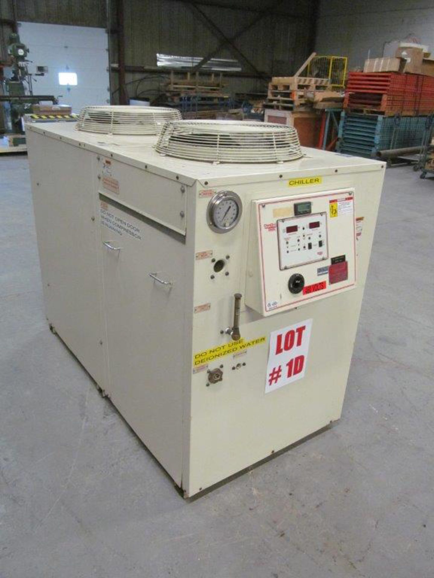 SCHREIBER TRUETON WATER CHILLER MOD. 1001AC, S/N: 6425, YEAR OF MFG: TBA, ELECTRICS: 460V /3PH/60C - Image 8 of 11