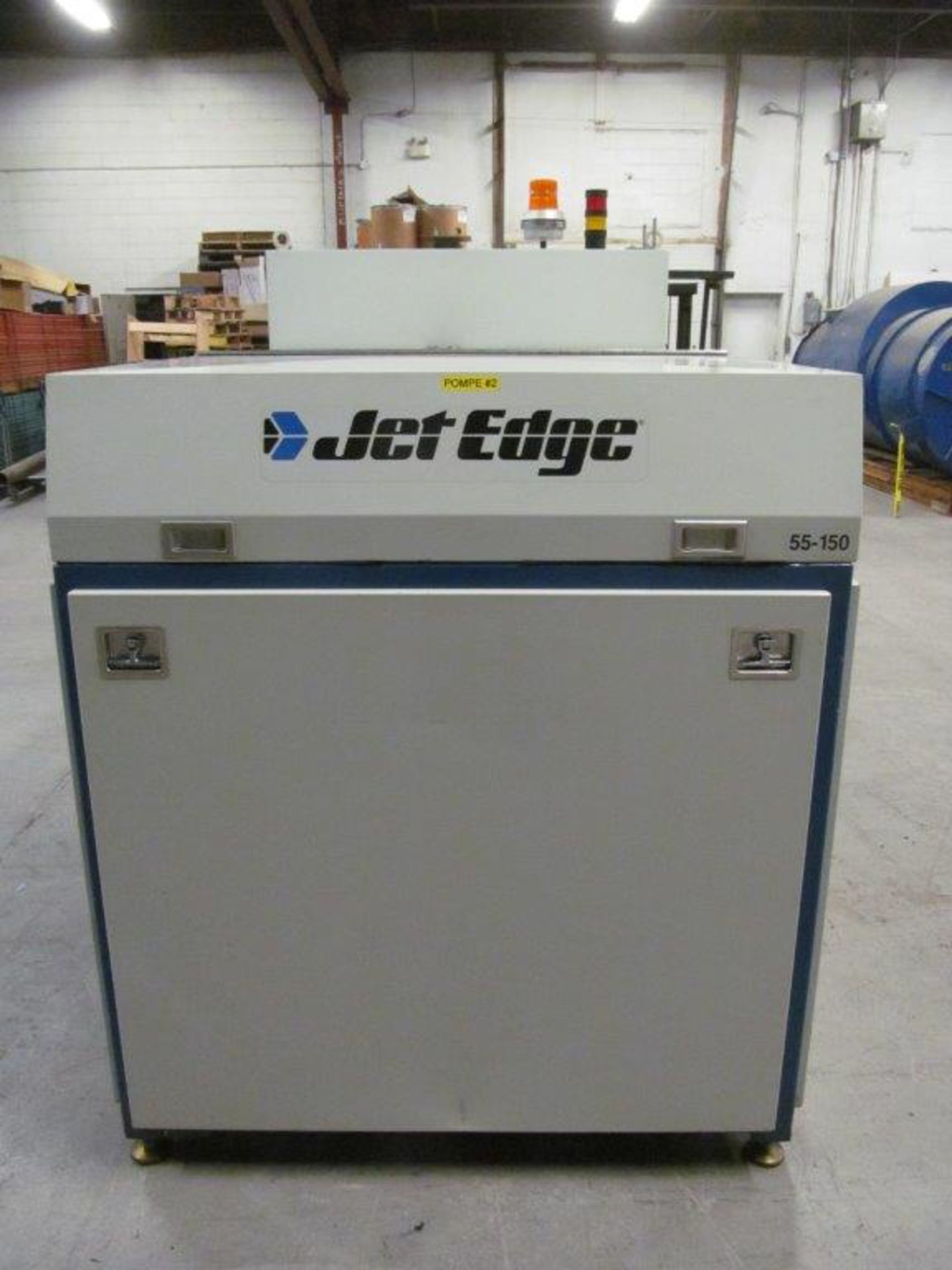 JET EDGE HIGH PRESSURE WATER PUMP MODEL: 55-150AB, MOTOR 150 HP, YEAR OF MFG: 2004, S/N: 16867, - Image 7 of 12