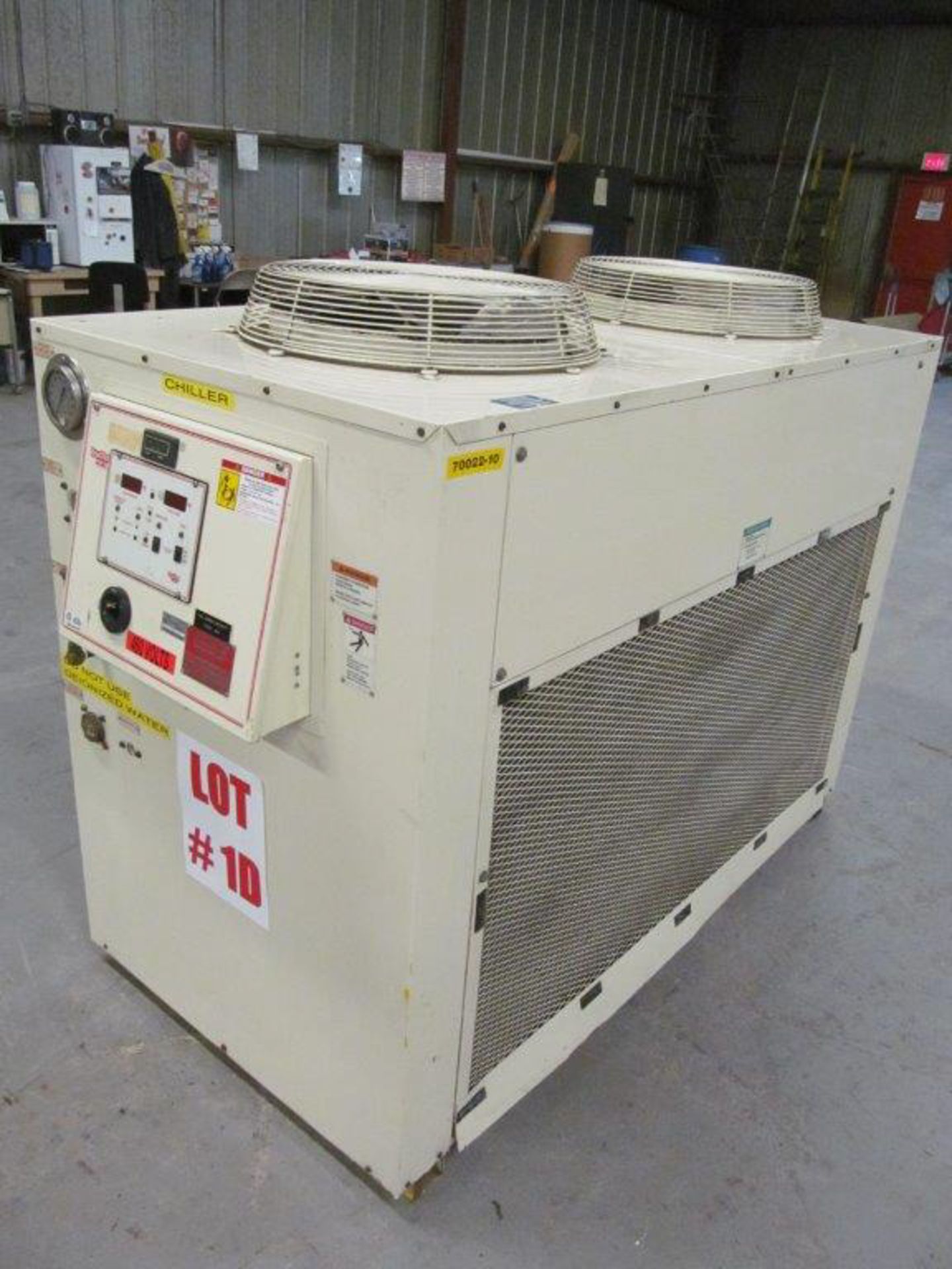 SCHREIBER TRUETON WATER CHILLER MOD. 1001AC, S/N: 6425, YEAR OF MFG: TBA, ELECTRICS: 460V /3PH/60C - Image 2 of 11