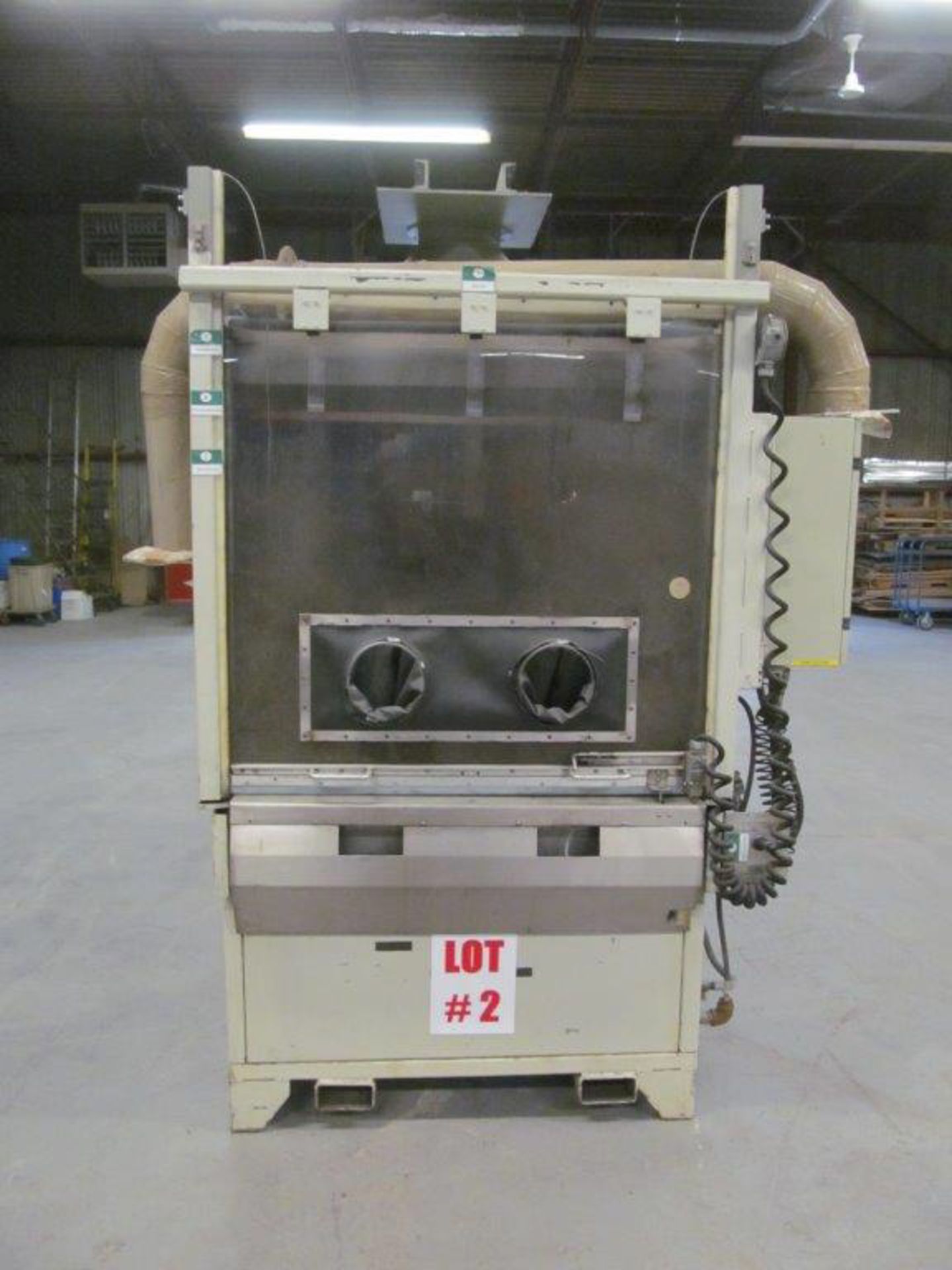 UNIC STEEL PRODUCTS VARSOL SPRAY BOOTH MODEL MC98-062, S/N: 02.09, ELECTRICS: 600V/3PH/60C