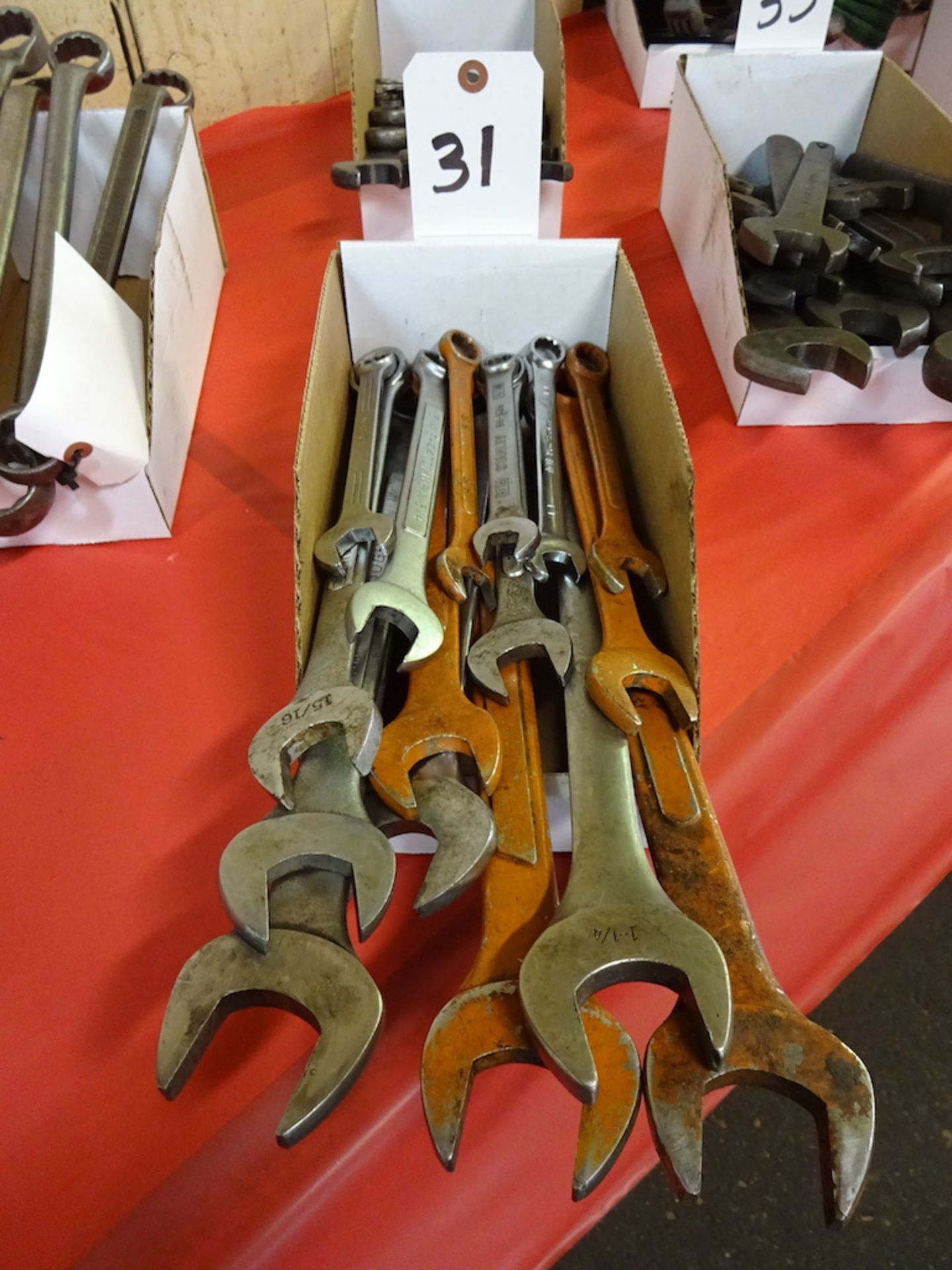 LOT: ASSORTED WRENCHES