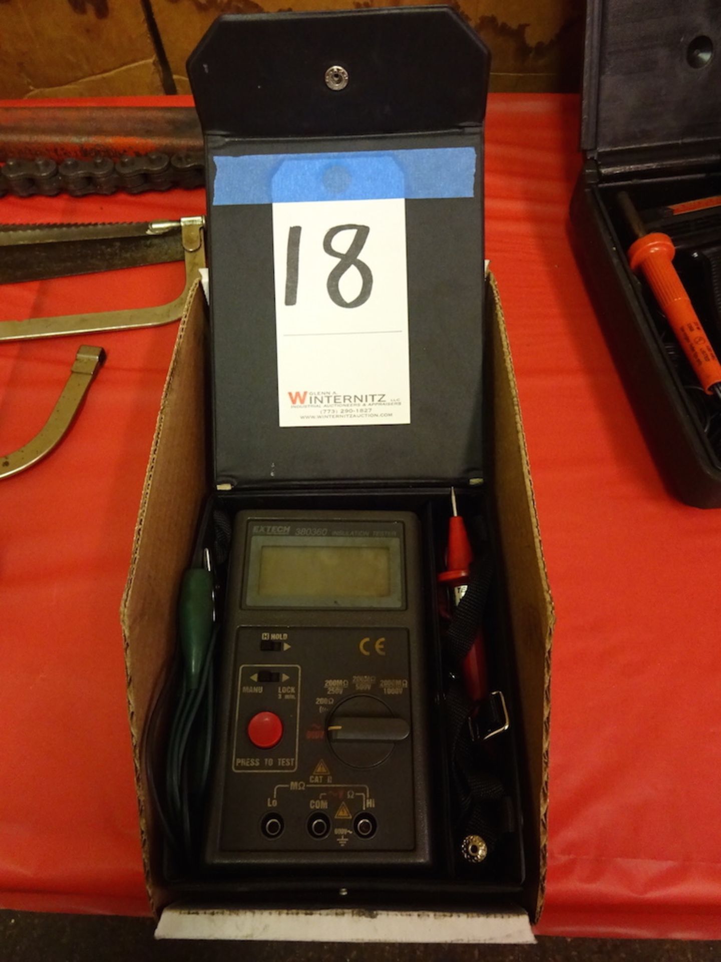 EXTECH MODEL 380360 INSULATION TESTER