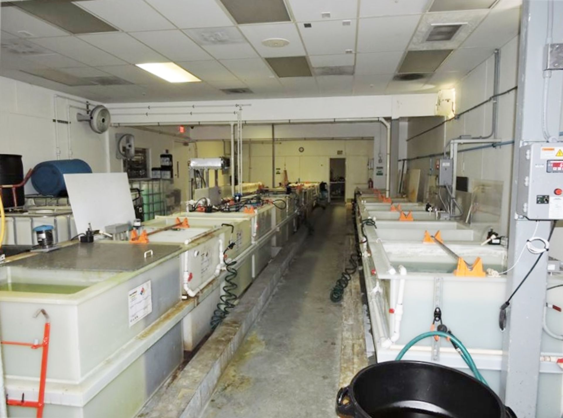 Ultra Modern 48" Aerospace Plating Line (2014) (**Cleaned, Prepped & Loaded on Truck**)