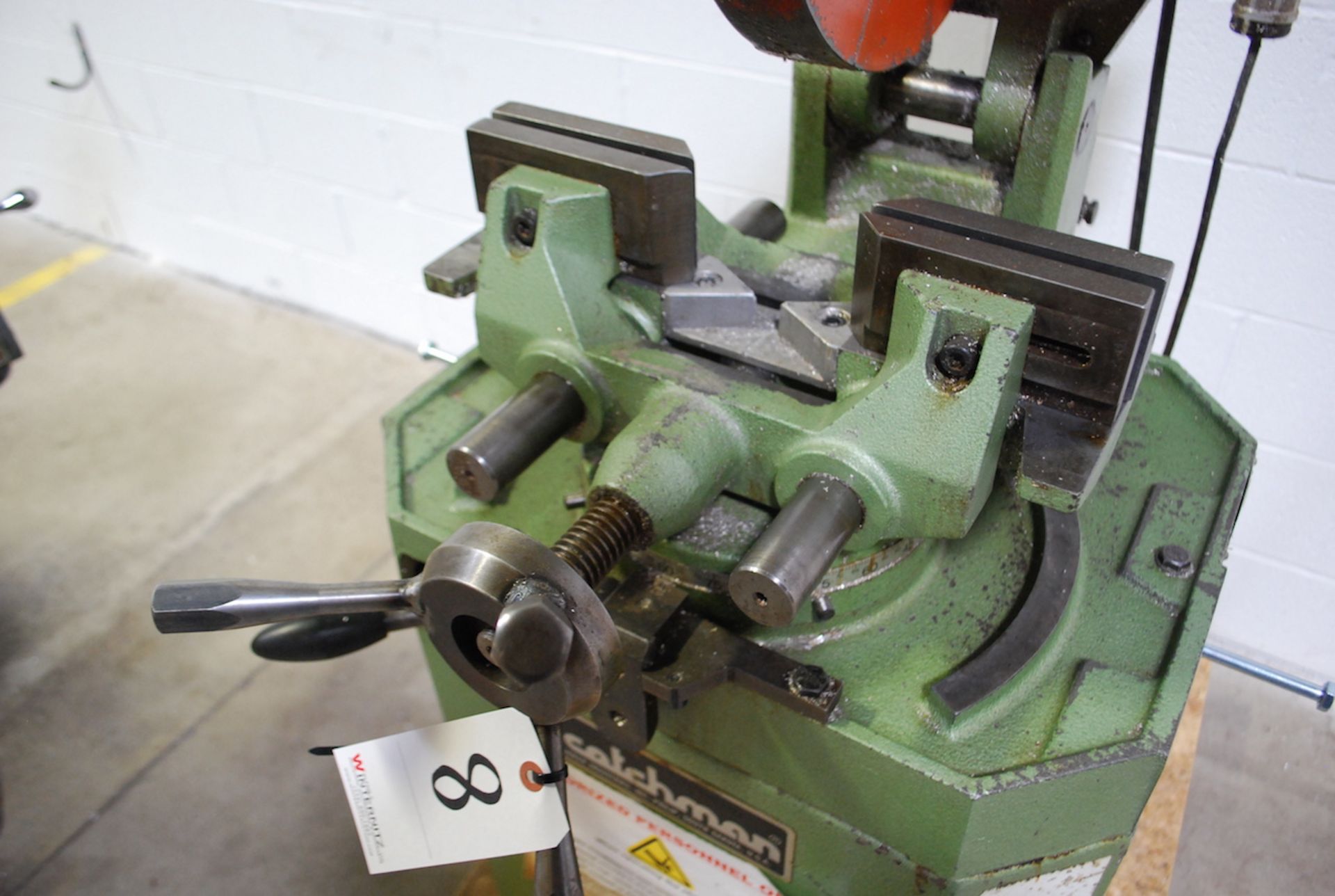 SCOTCHMAN 12" TYPE CPO-350HT COLD SAW: S/N 38390397; W/2.5/2 HP; Manual Clamping Fixture - Image 3 of 5