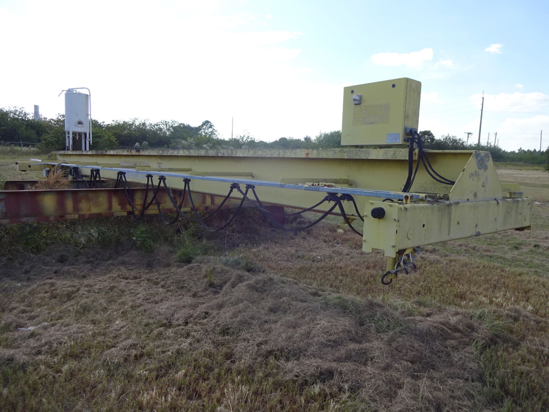 J. HERBERT 10-TON OVERHEAD BRIDGE CRANE: S/N 3051; 2.0 Amp; 3-Phase; 460V; 60 Cycle; Shaw-Box Weight - Image 6 of 6