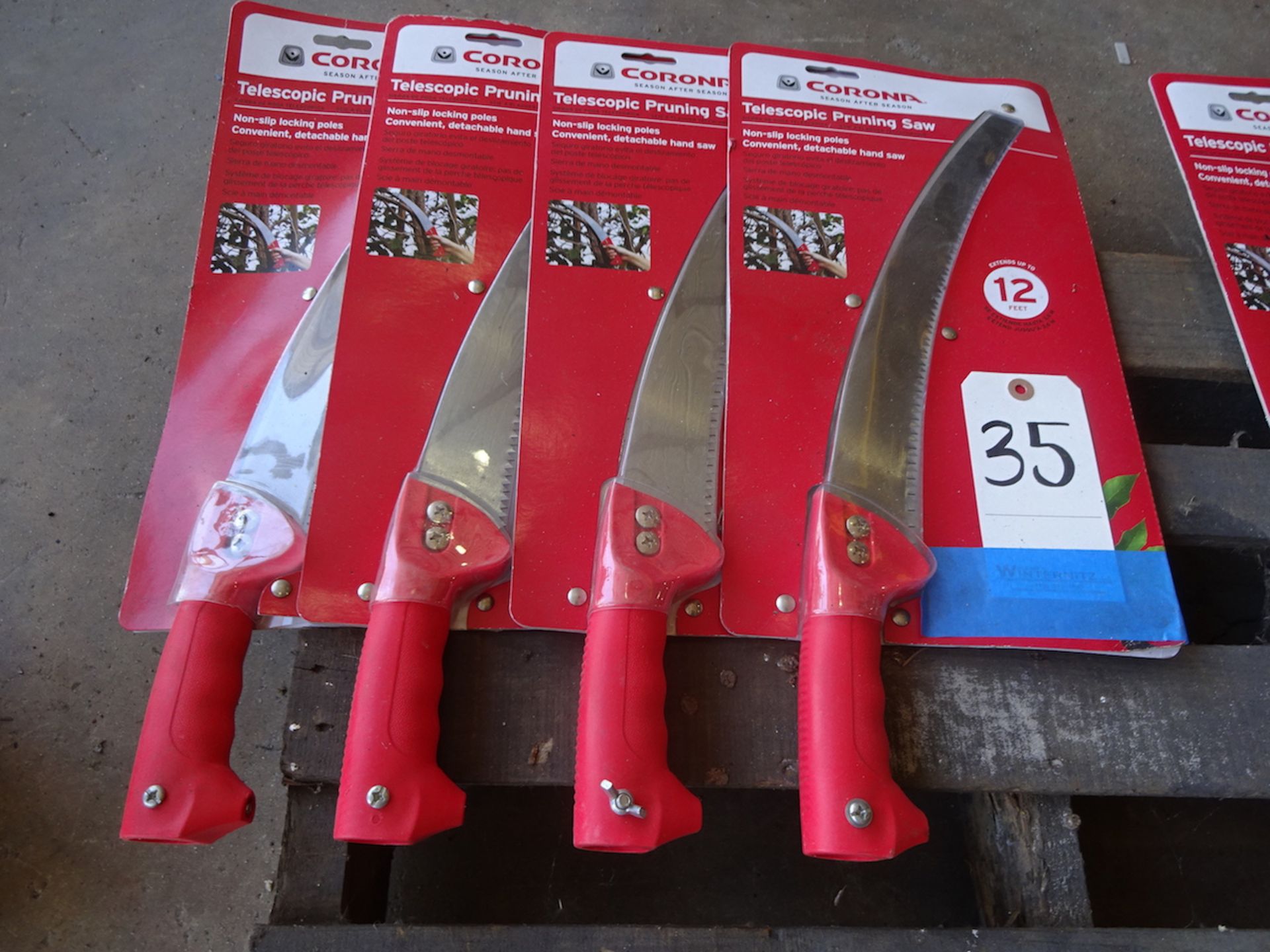 LOT: (4) CORONA PRUNING SAWS