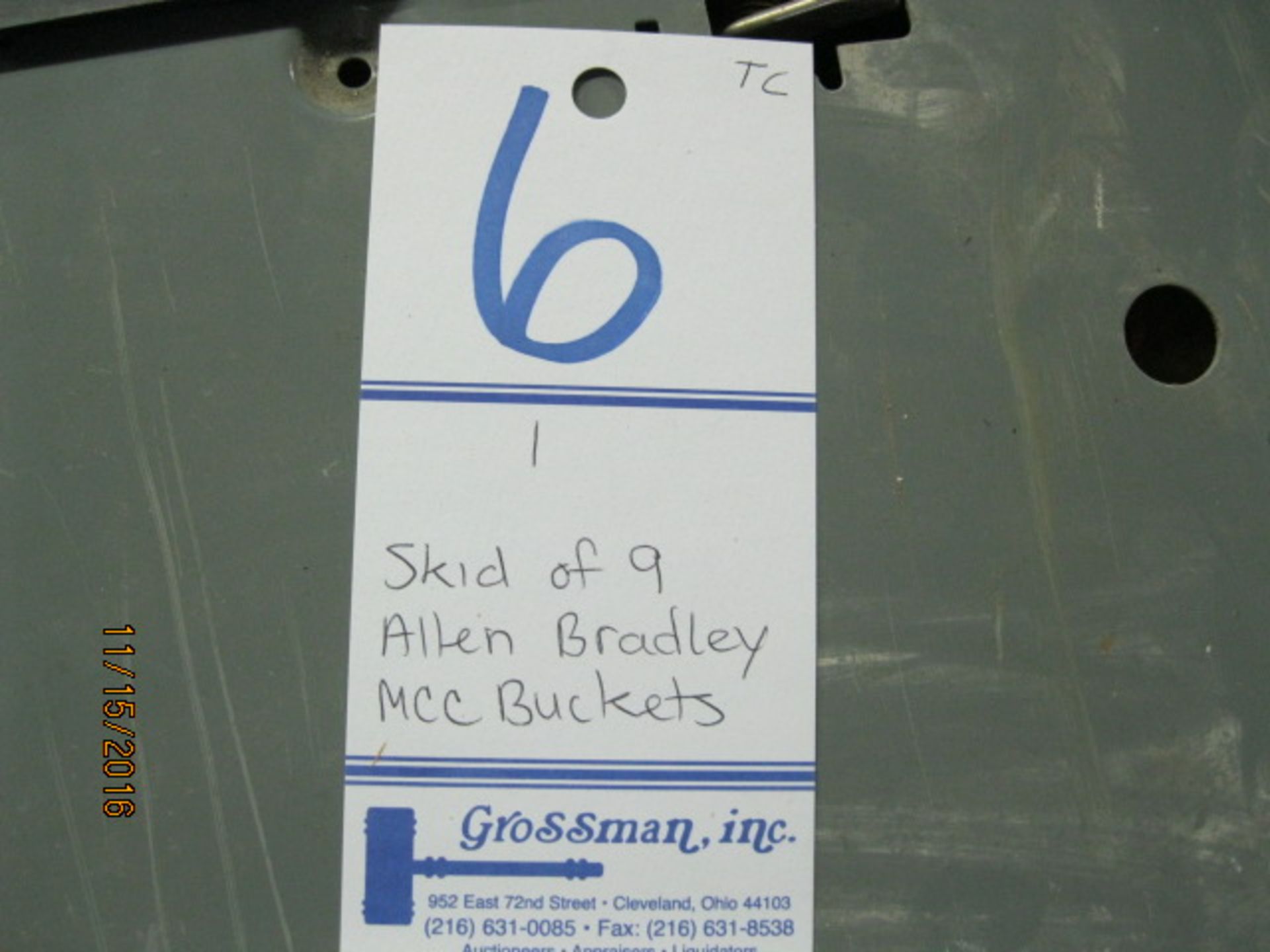 Skid of 9 Allen Bradley MCC buckets - Image 8 of 11