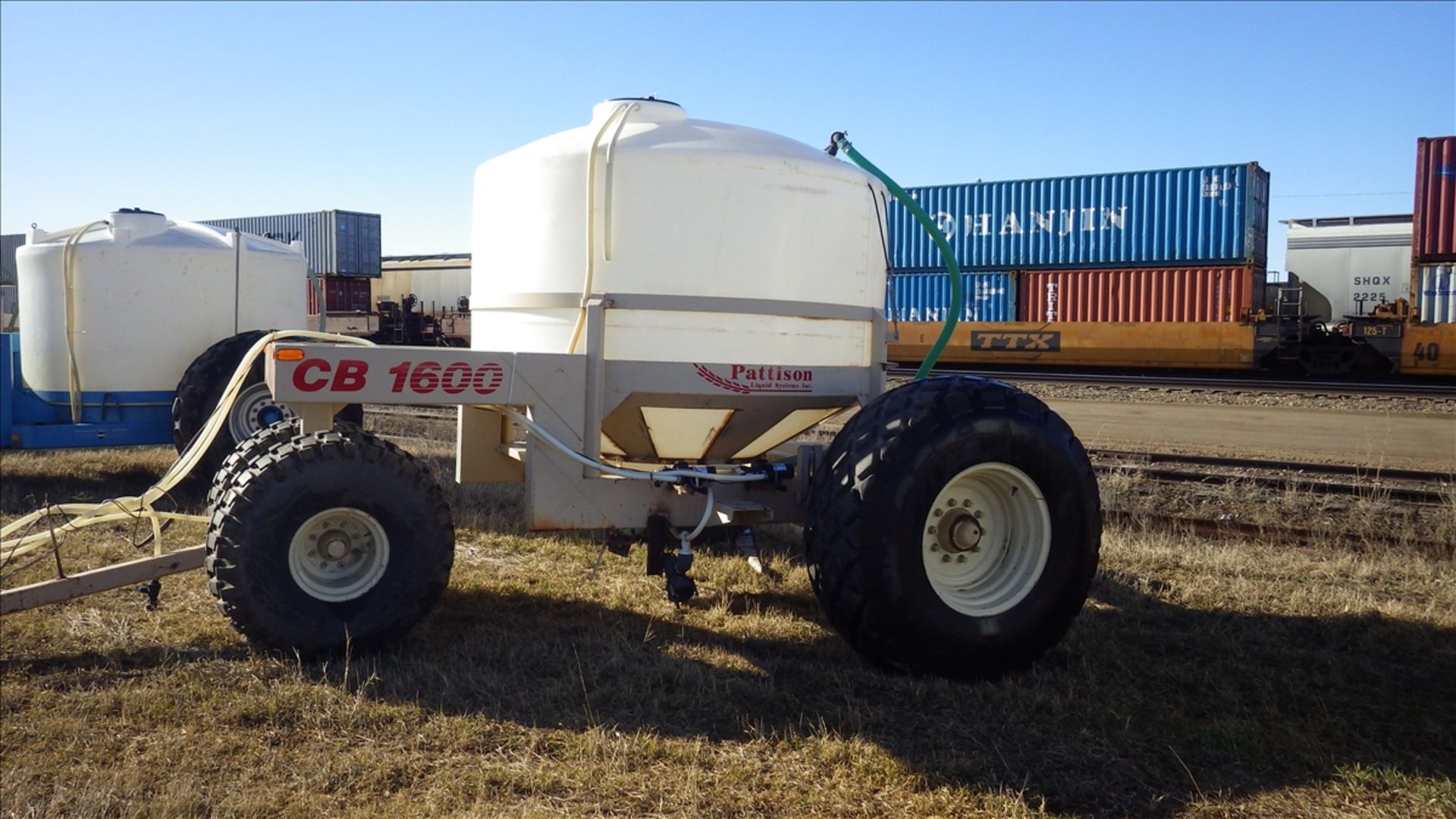 CB 1600 Pattison Liquid fertilizer systems cart with approx 1400 imp Gal tank 5.5 HP Honda GX 160 - Image 2 of 9