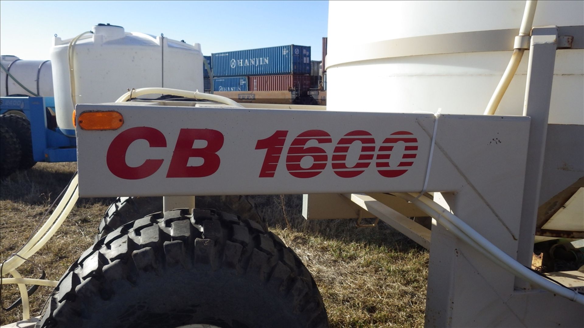 CB 1600 Pattison Liquid fertilizer systems cart with approx 1400 imp Gal tank 5.5 HP Honda GX 160 - Image 3 of 9