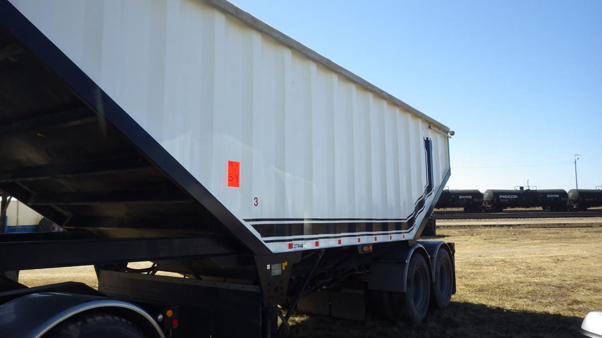 Castleton Ind. Super "B" trailers Front trailer 2013 Vin# 2C9B3S6D0DSL33748 tires 11R24.5 Rear - Image 6 of 11