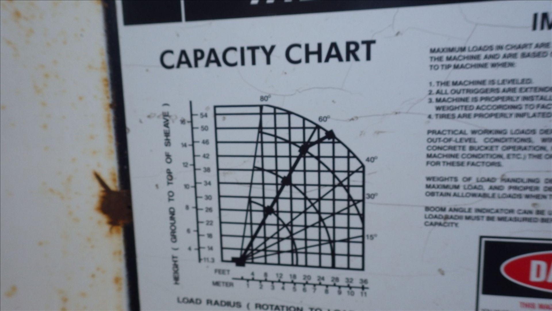 Diesel Mack Picker Truck showing 478,625 kms 2838 engine hours shows 2838 Vin# RD612S1604 Gross 23, - Image 6 of 26