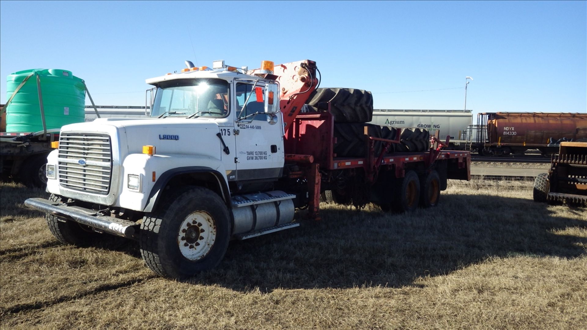 1995 International L9000 Diesel Picker truck 342,351 kms Vin# 1FDZU90W4TVA05516 Eaton Fuller 18