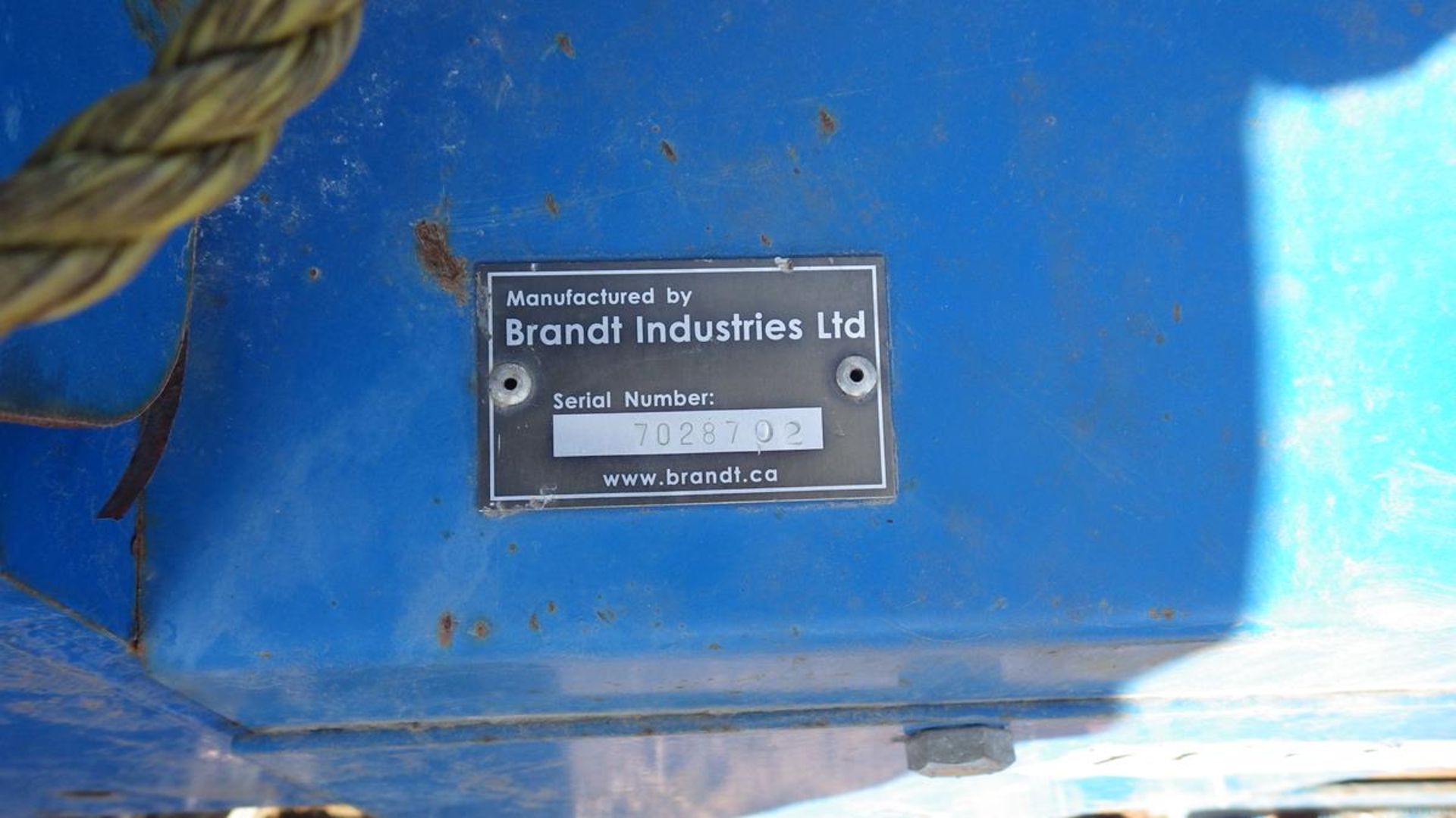 Brandt GrainBelt 1585 Vin# 7028702 - Image 3 of 9