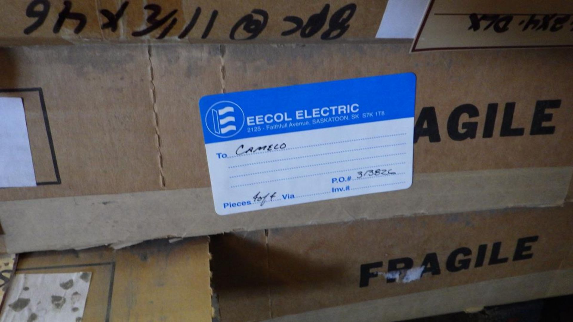 PALLET OF ELECTRICAL INCLUDING LED LIGHTING, METALUX LAMPS, AND PANEL BOXES - Image 4 of 7
