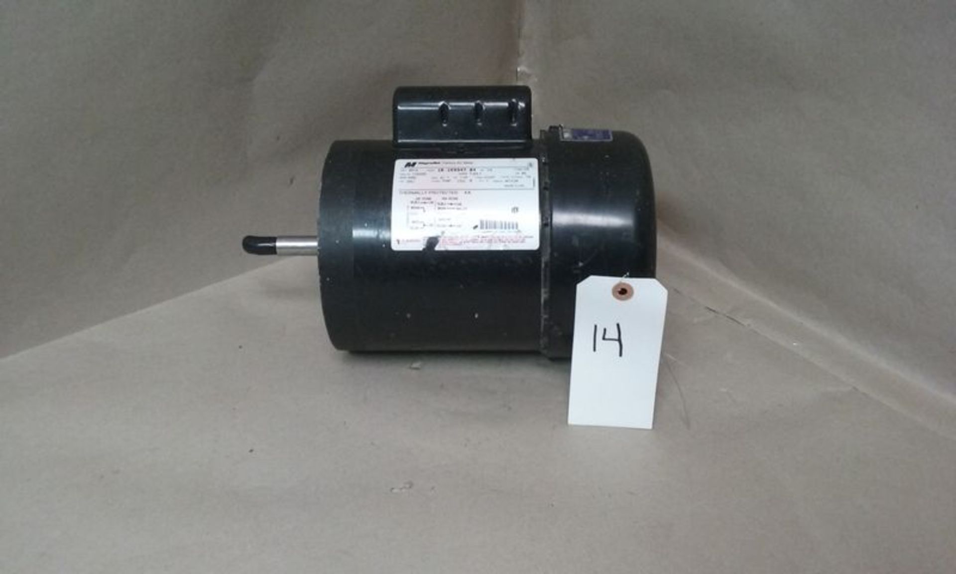 MAGNETEK 1/2 HP ELECTRIC MOTOR