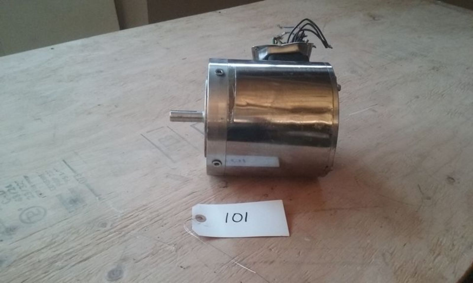 BREHOB ELECTRIC GEAR MOTOR, TYPE 33A3BEPM-5R, S/N F761588 AND STERLING ELECTRIC INC MODEL SBY034MCA - Image 9 of 10