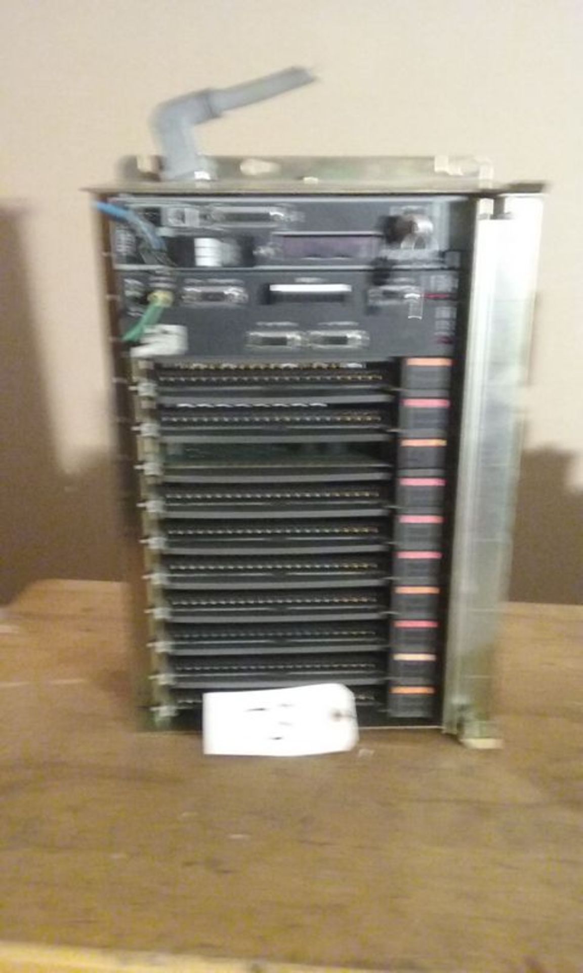 ALLEN BRADLEY 1771-A3B1C, 12-SLOT CHASSIS W/ CARDS & POWER SOURCE - Image 2 of 6