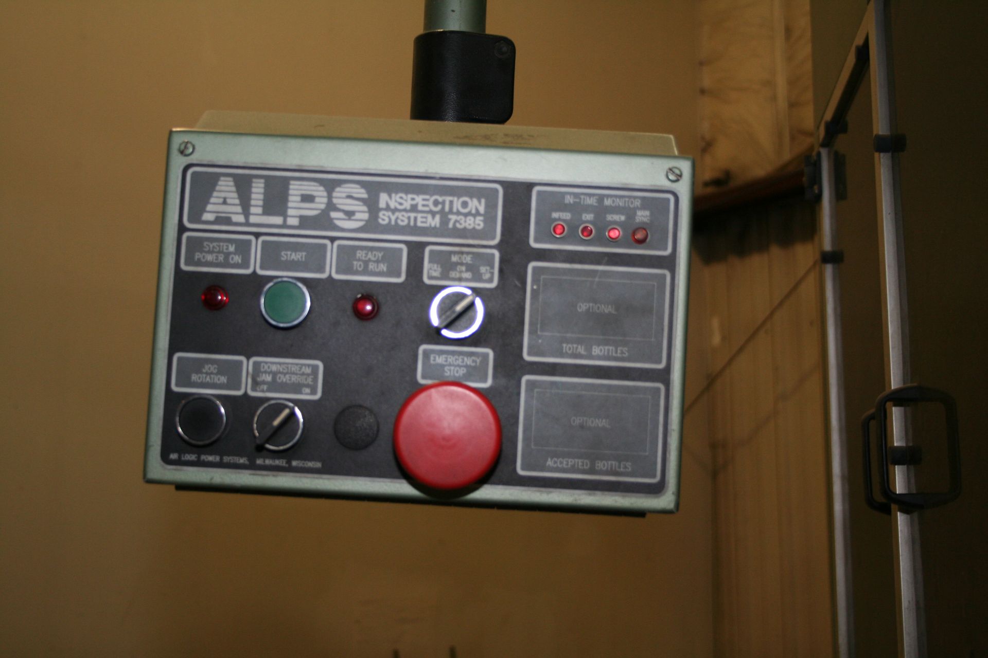 ALPS Inspection System 7385, 12 Station Rotary Leak Detector (Line 49)