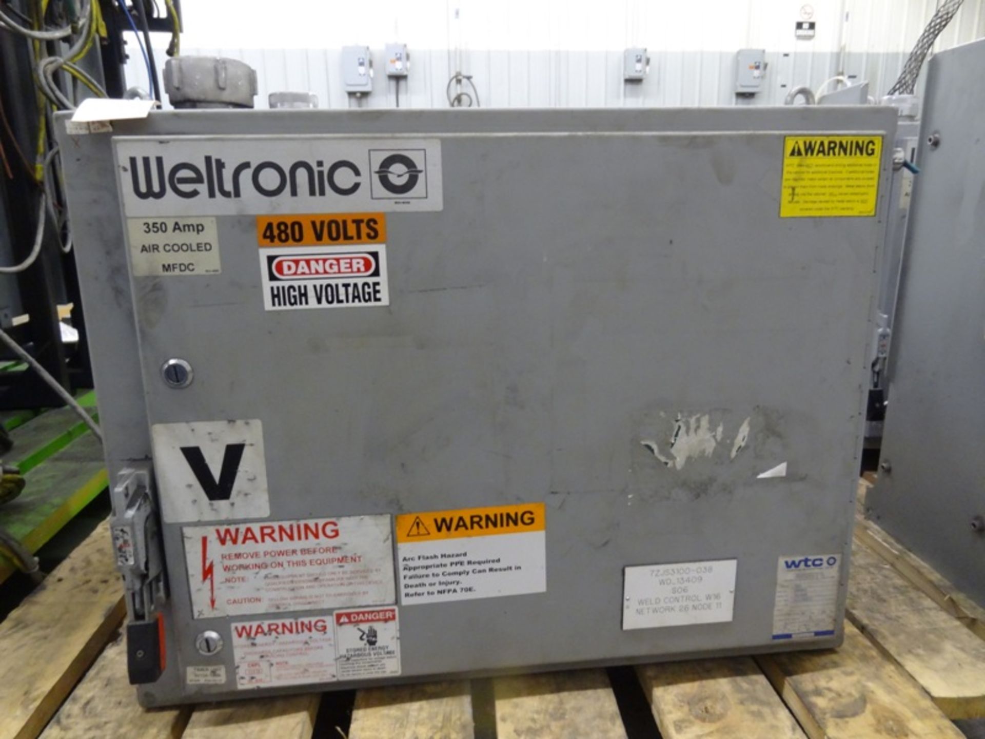 Weltronic 350 Amp Air Cooled MFDC Spot Weld Controller/Timer - Image 2 of 4
