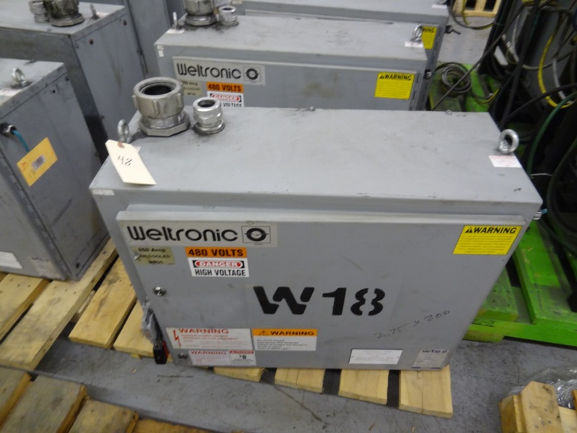 Weltronic 350 Amp Air Cooled MFDC Spot Weld Controller/Timer