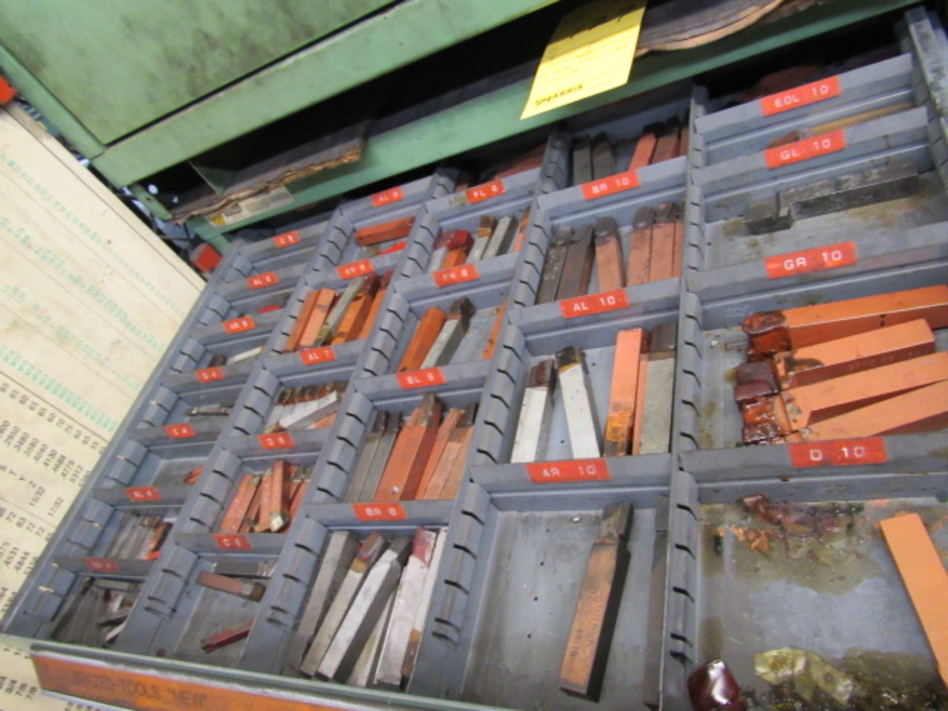 Vidmar 12 Drawer Tool Cabinet with Contents