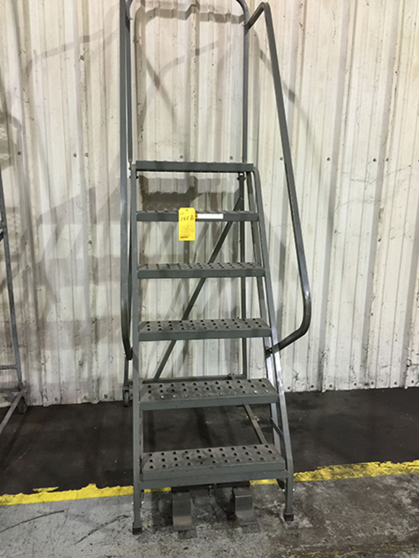 Platform Ladder on Rollers