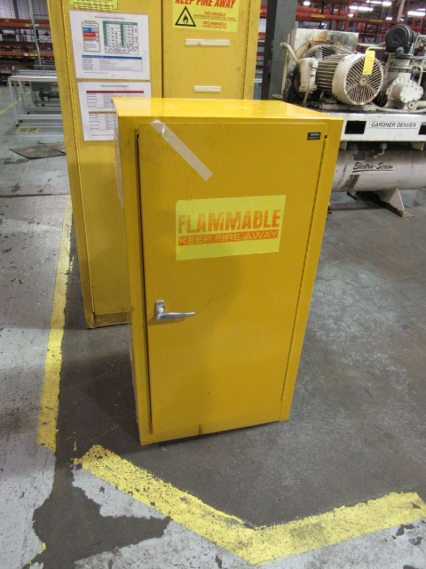 Lot of Four (4) Flammable Material Stortage Cabinets - Image 4 of 4