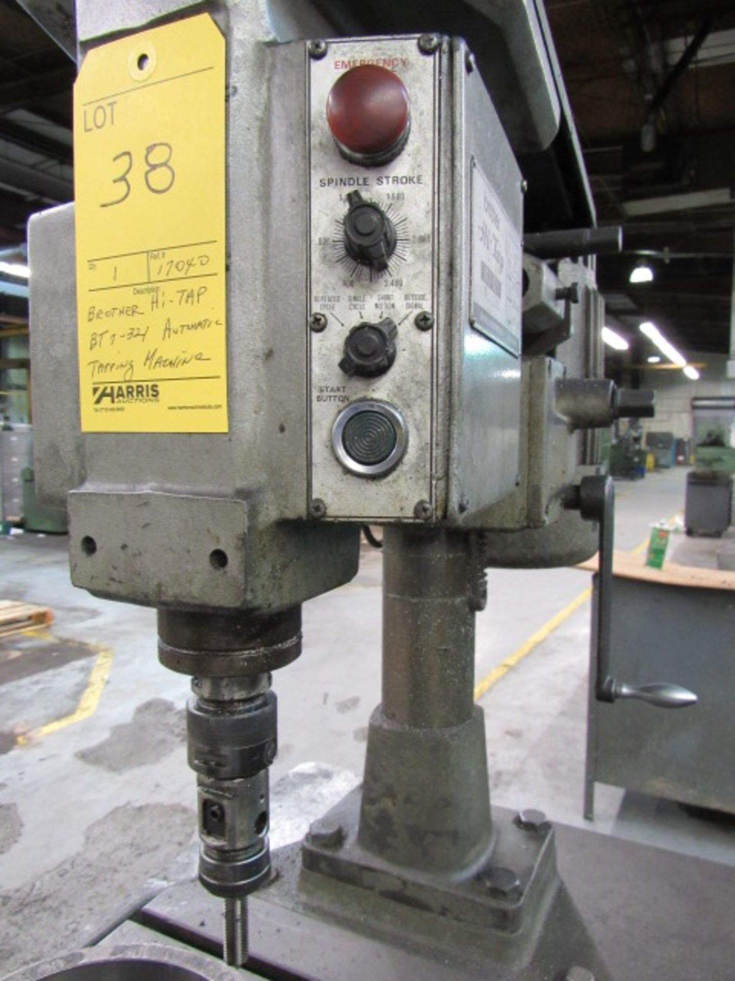 Brother Hi-Tap Model BT7-321 Automatic Tapping Machine - Image 5 of 6