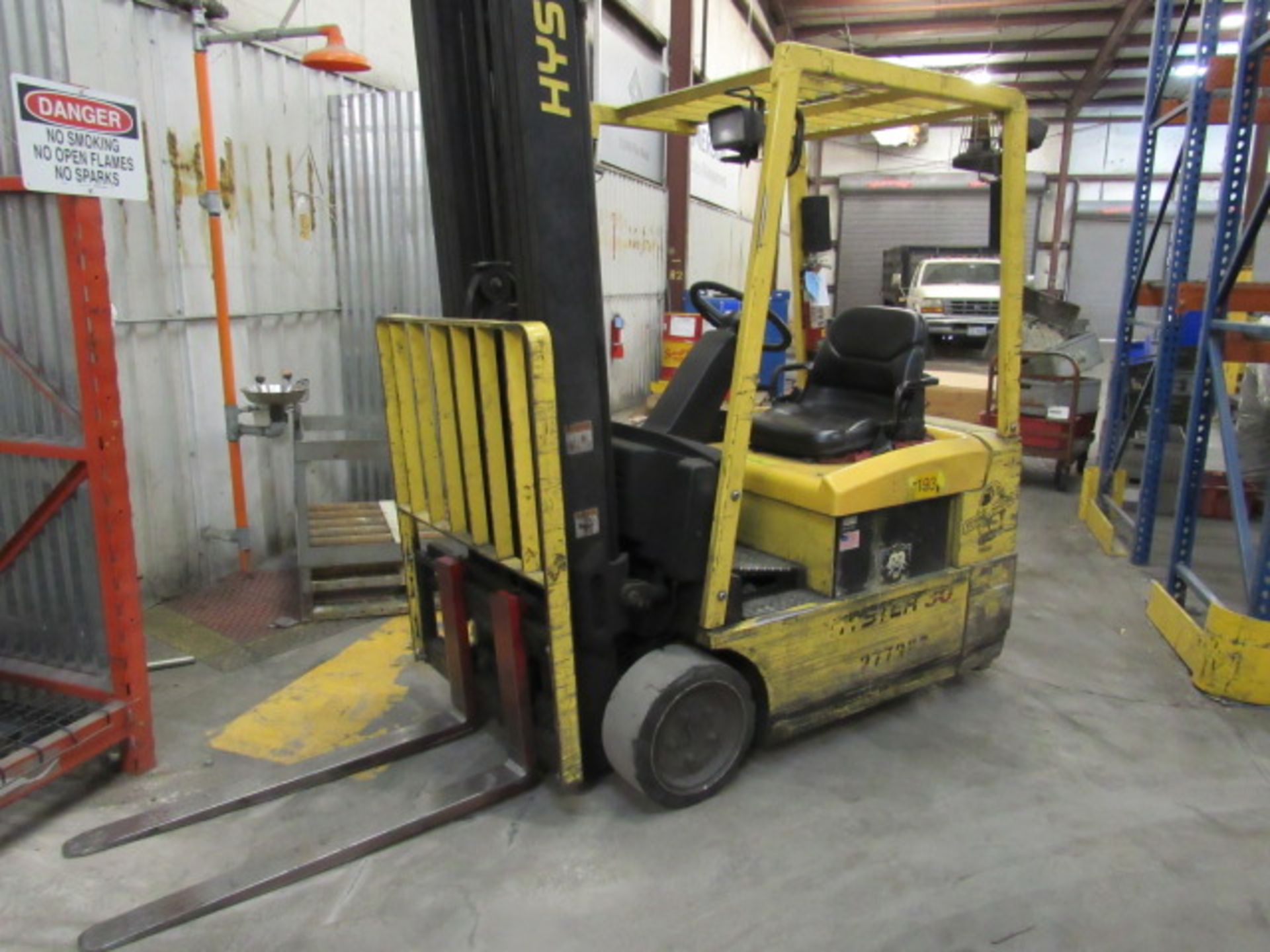 Hyster 3000 lb. 3 Wheel Electric Forklift