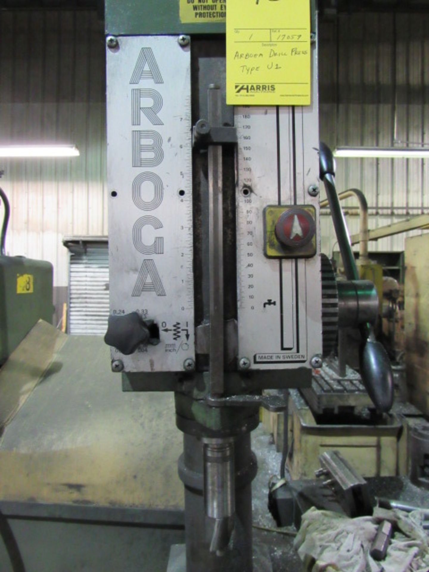 Arboga Drill Press Type U-1 - Image 4 of 6
