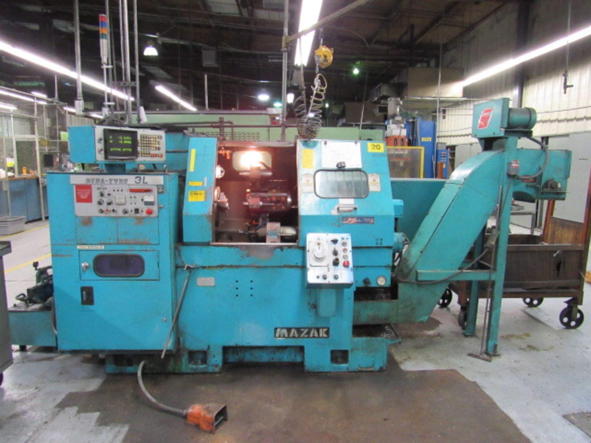 Mazak Dyna-Turn 3L CNC Lathe