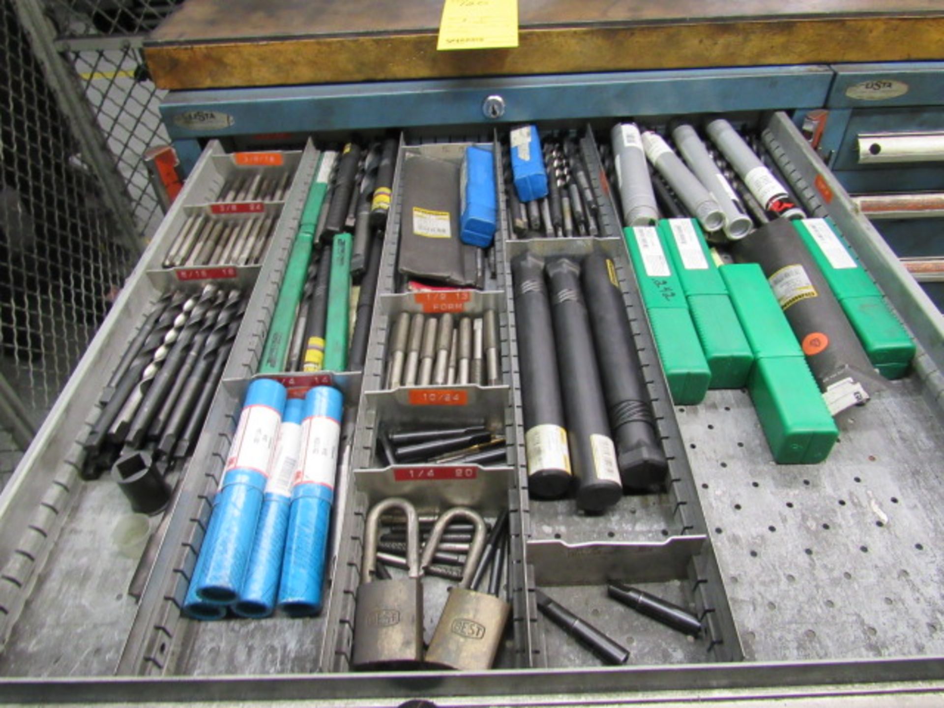 Lista 8 Drawer Tool Cabinet with Contents - Image 2 of 8